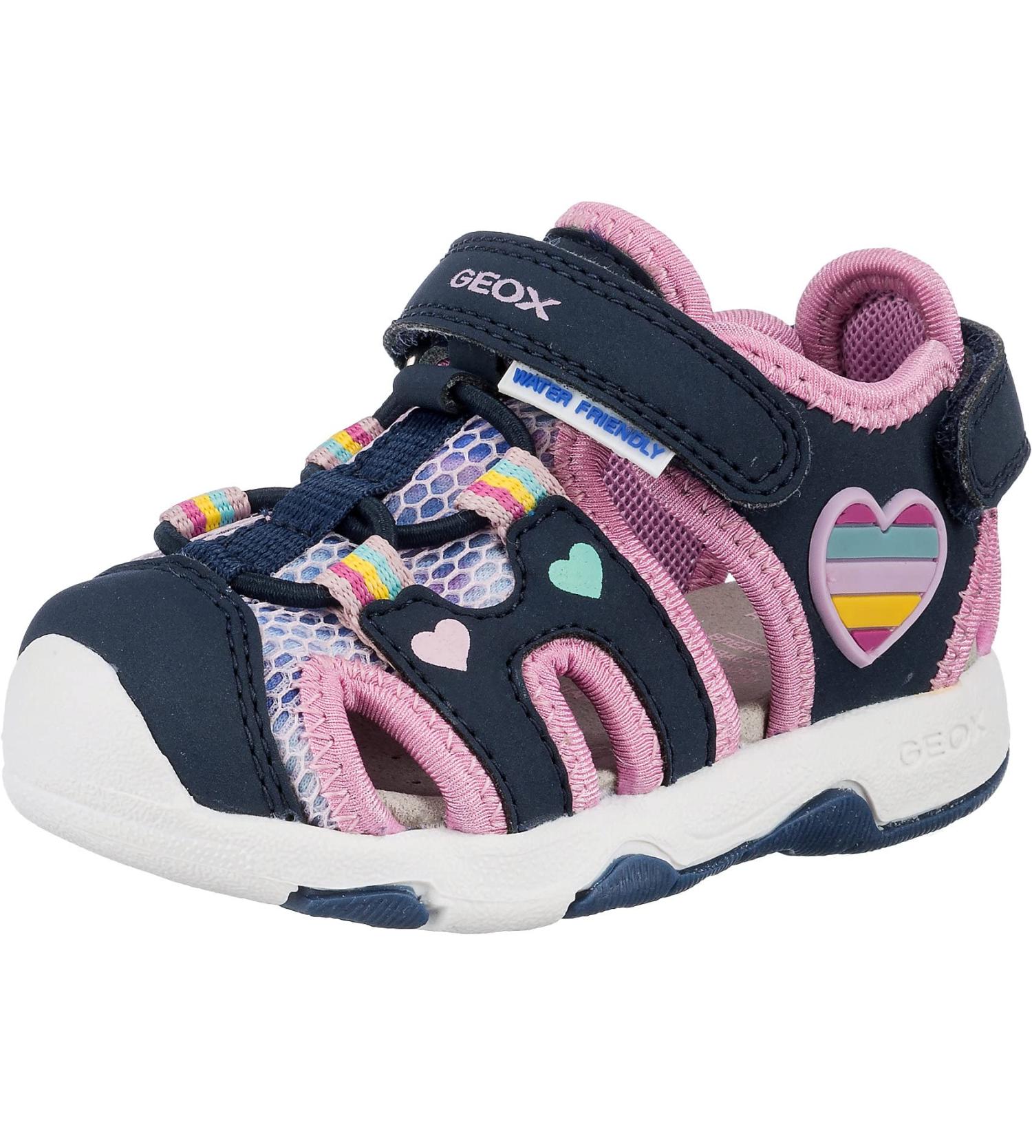 Geox Baby Girl's B Sandal Multy Navy Multicolor | Size 8.5 UK - Buy Online on SooperMarket.com