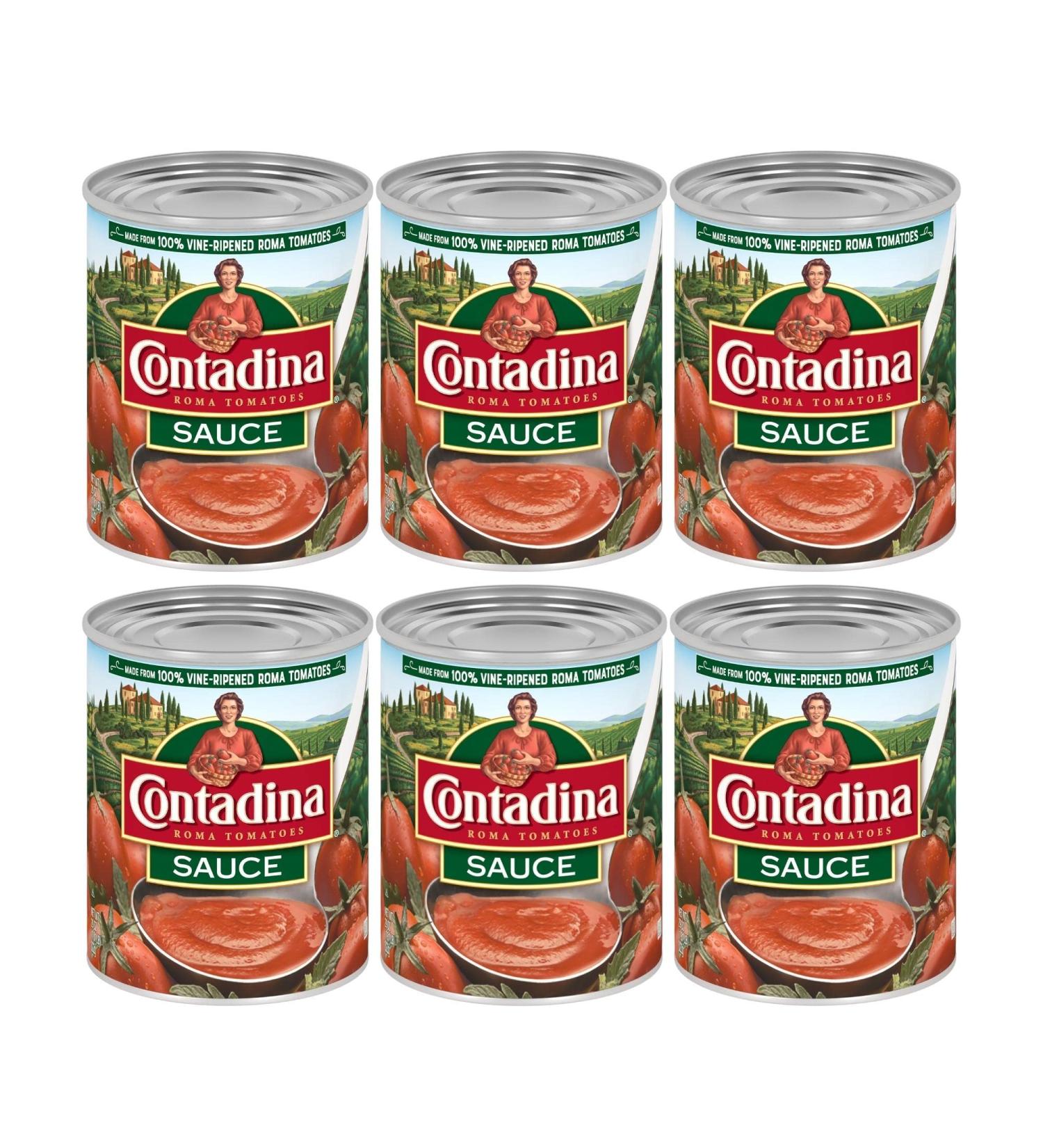 Contadina Roma Style Tomato Sauce 29 oz Can - Pack of 6 | 10.86 lbs Total - Buy Online on SooperMarket.com