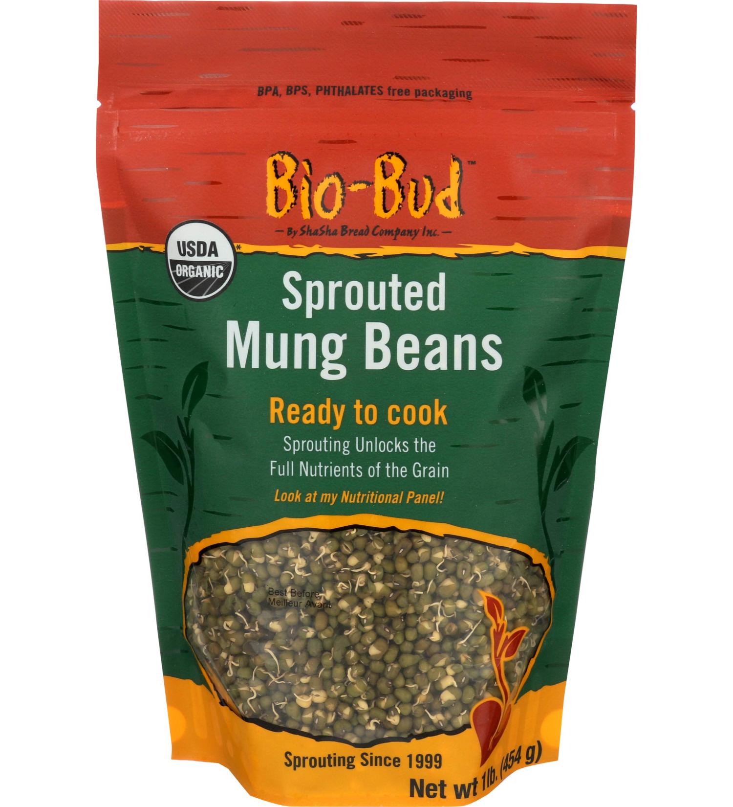 Shasha Organic Mung Bean Sprouts | 16 oz - Healthy & Nutritious - Buy Online on SooperMarket.com