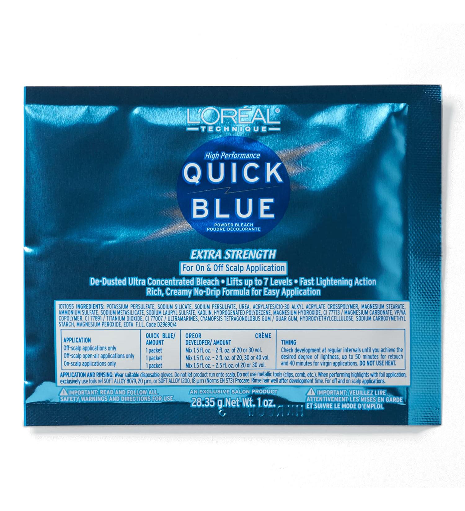 Quick Blue High Performance Powder Lightener Packette