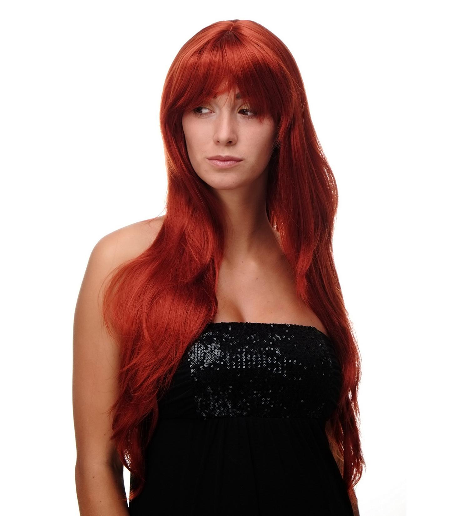 WIG ME UP Red Dark Copper Long Straight Wig - 70cm Sexy Hair | Buy Online Now! - Buy Online on SooperMarket.com