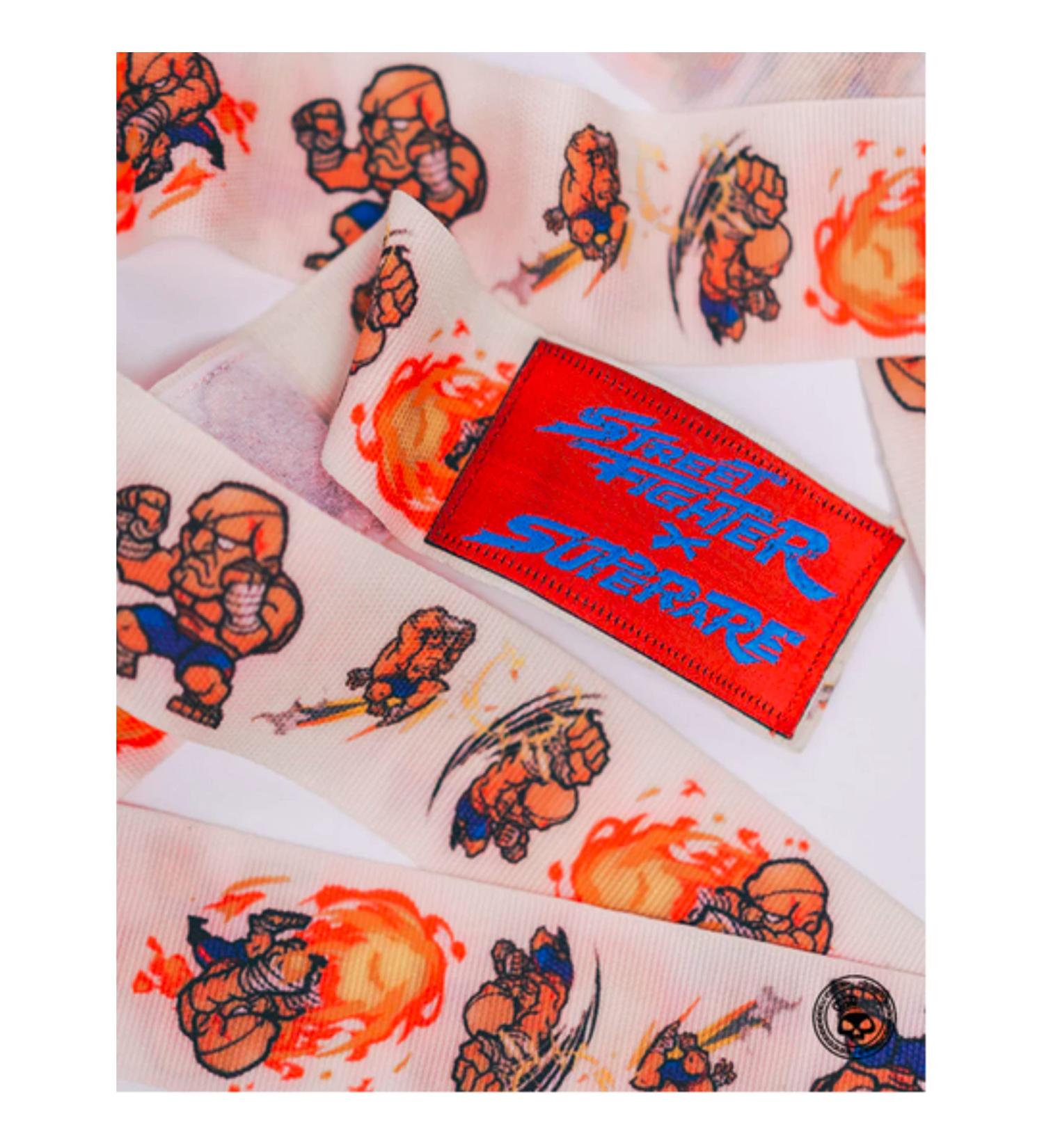 Superare Hand Wraps - Boxing MMA Muay Thai Martial Arts 180 - SUPERARE x Street Fighter Sagat - Buy Online on SooperMarket.com