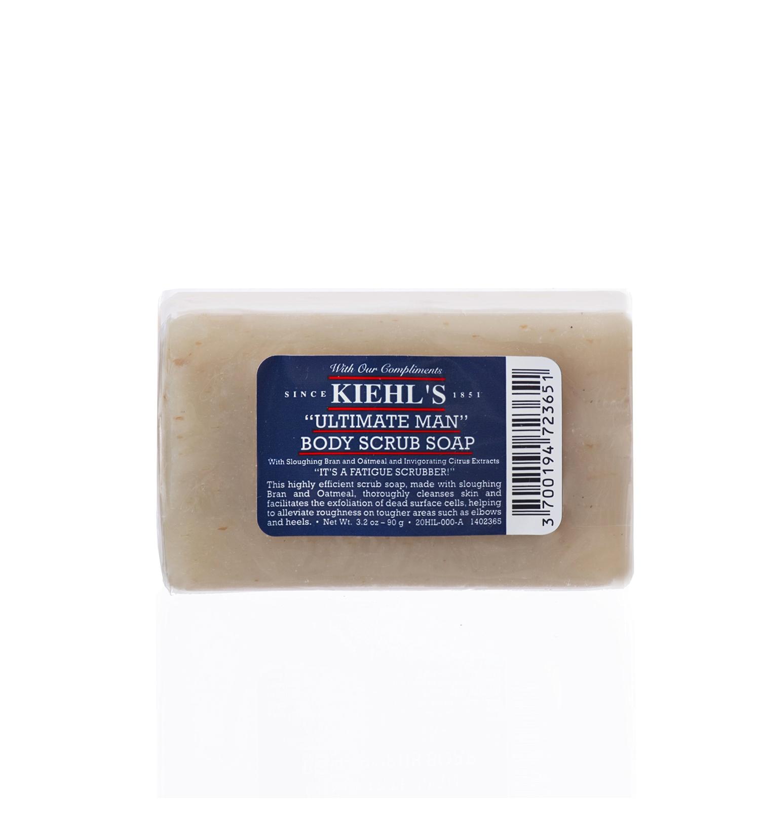 Kiehl's Ultimate Man Body Scrub Soap 3.2 Oz