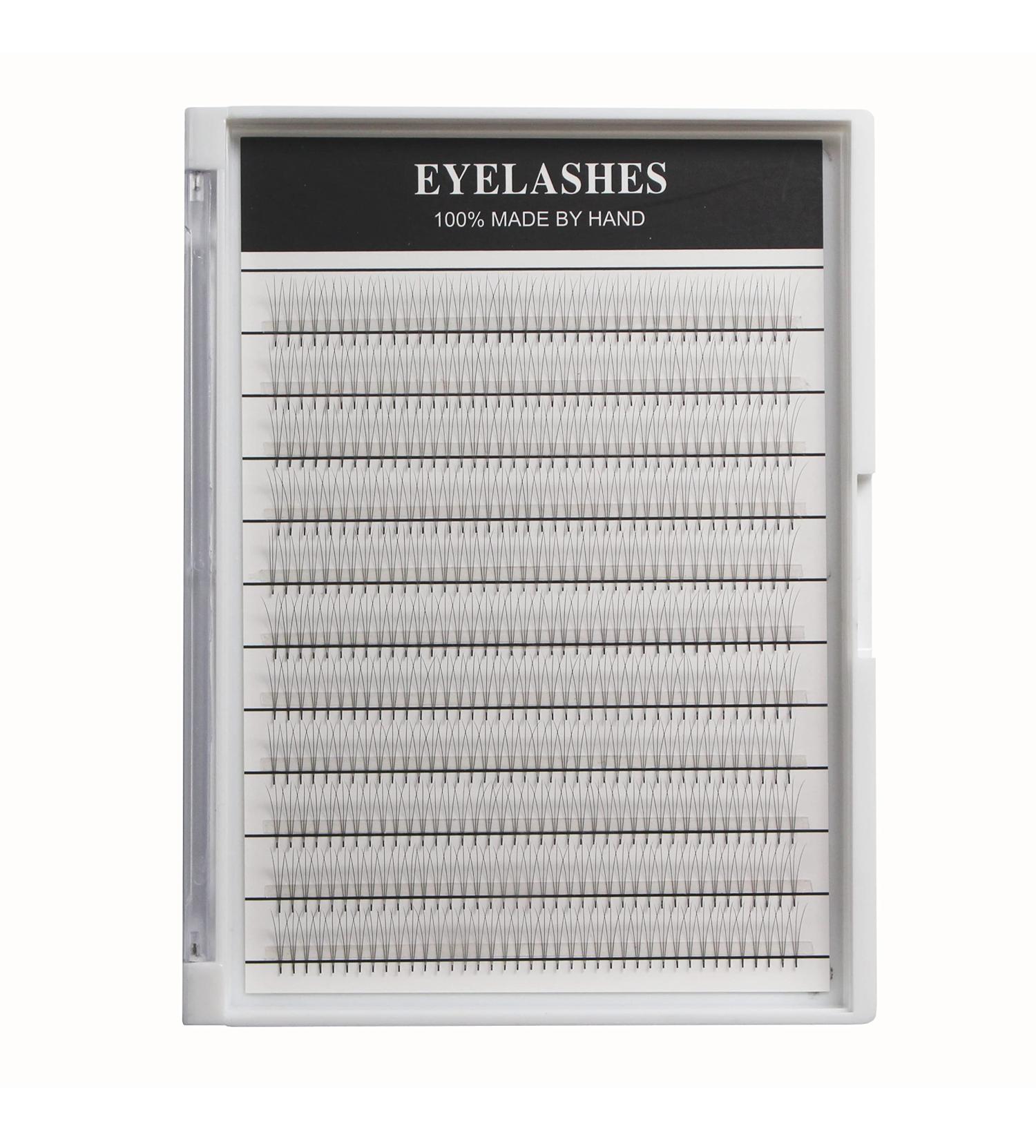 Bodermincer 440pcs 3D Premade Fans - Russian Volume Faux Mink Individual Lash Extensions (10mm) - Best False Eyelashes for Stunning Volume - Buy Online on SooperMarket.com