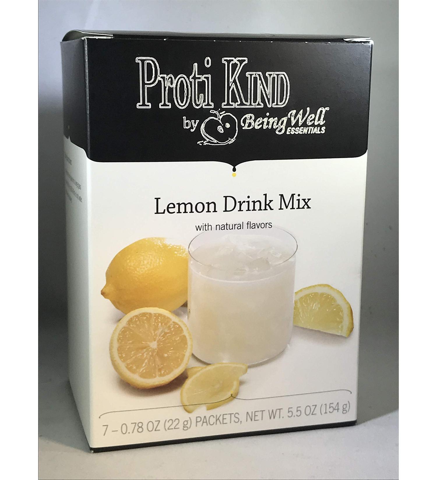 Proti Kind Lemon Drink Mix - 7 Servings - Buy Online on SooperMarket.com