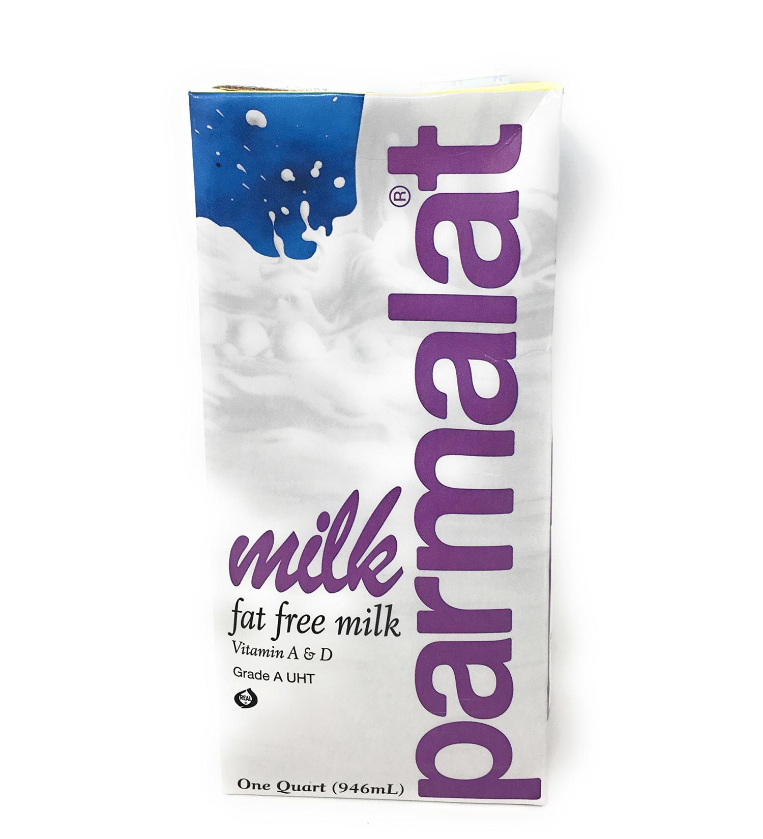 Parmalat Fat Free UHT Shelf Stable Milk 1 Qt - Pack of 6 | High Quality Dairy Product - Buy Online on SooperMarket.com