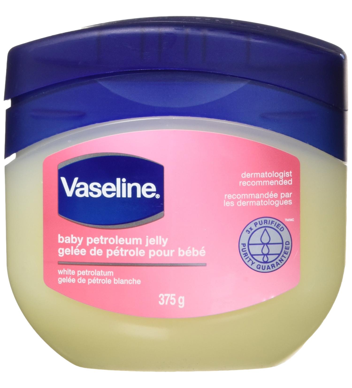 Vaseline Baby Petroleum Jelly 375g - Moisturizing and Gentle Formula - Buy Online on SooperMarket.com