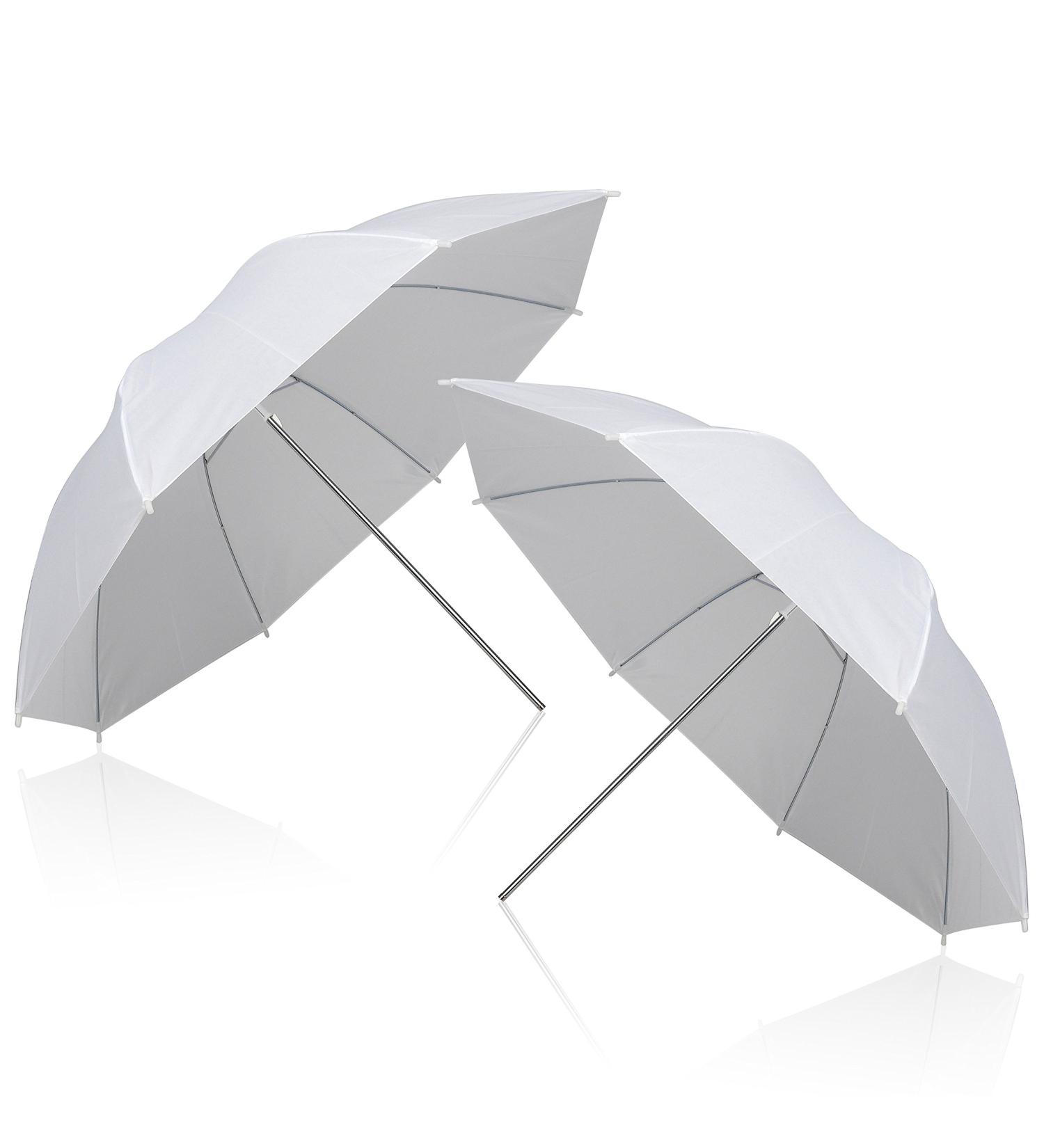 Emart 2 Pack 33inch Professional Photography Photo Video Studio Lighting Flash Translucent White Soft Umbrella - Buy Online on SooperMarket.com