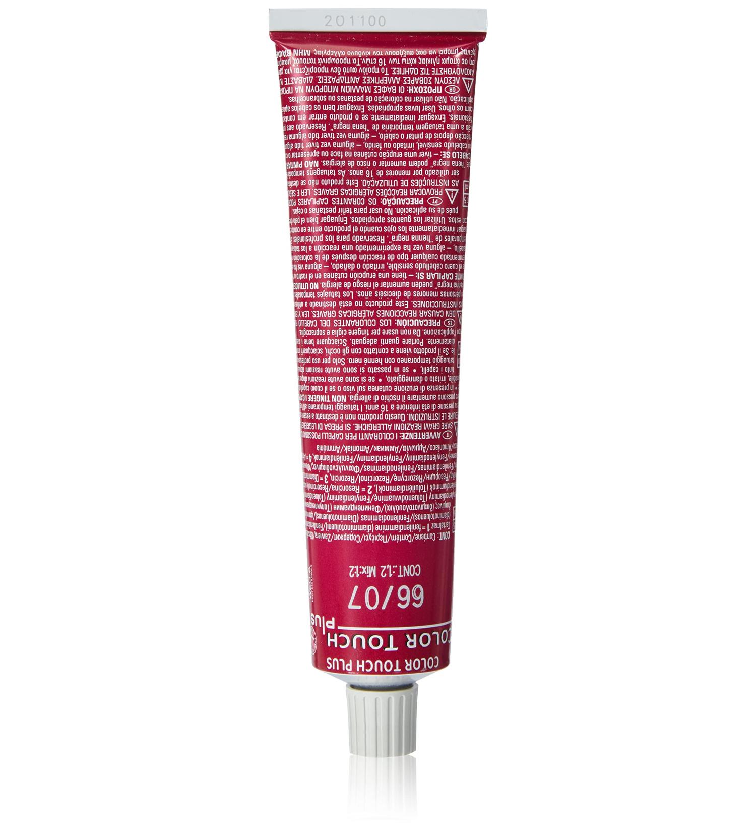 Wella Professionals Touch Plus Semipermanent Hair Colour Number 66/07 Number 66/07 1 count (Pack of 1) - Buy Online on SooperMarket.com