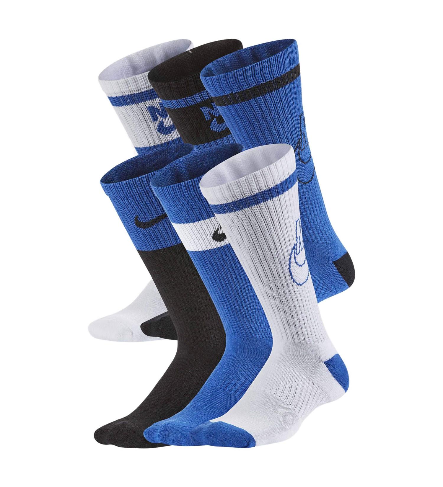 Nike Everyday Cushion Socks 6-Pair Pack (Little Kid/Big Kid)