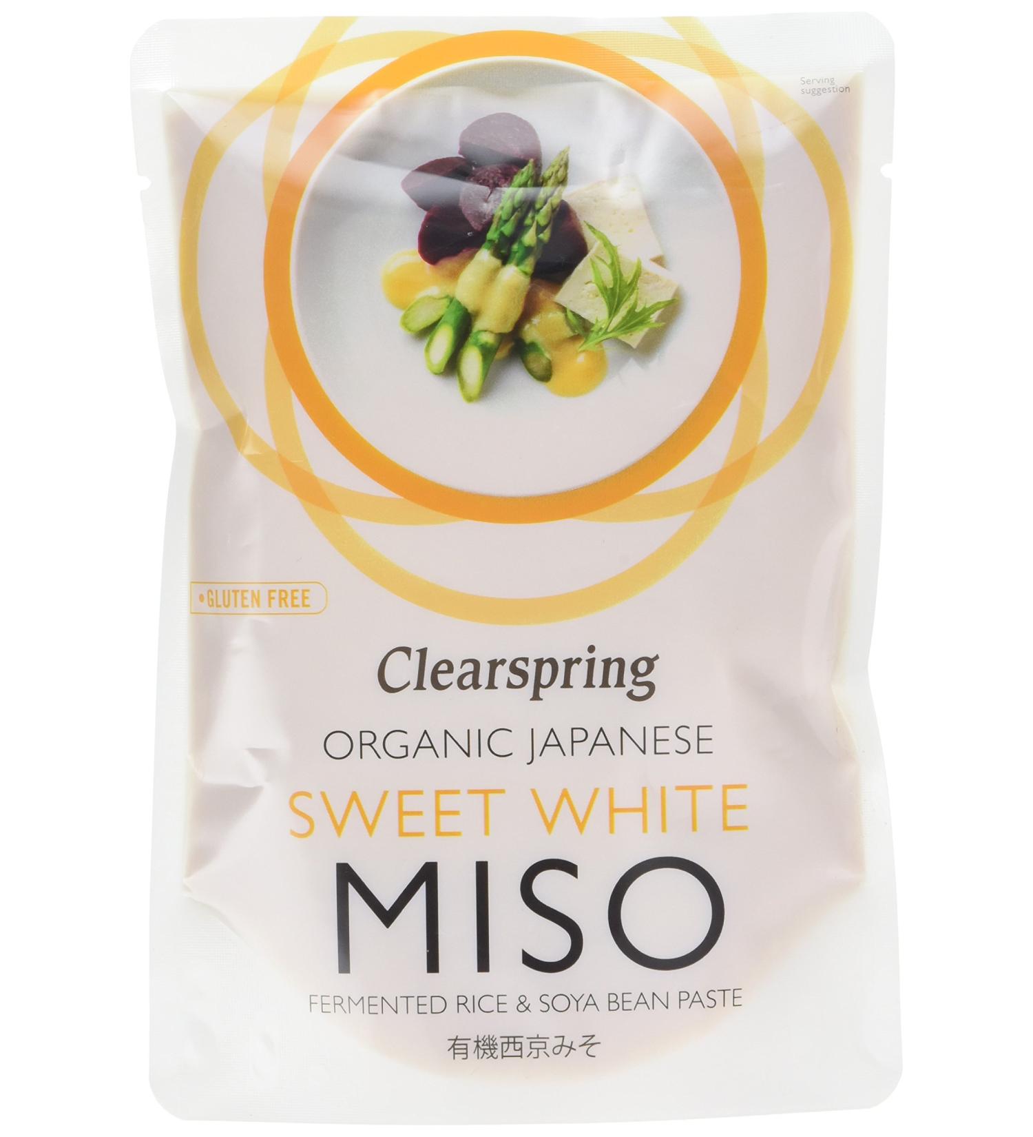 Clearspring Organic Sweet White Miso 250g - Premium Quality Japanese Miso Paste - Buy Online on SooperMarket.com