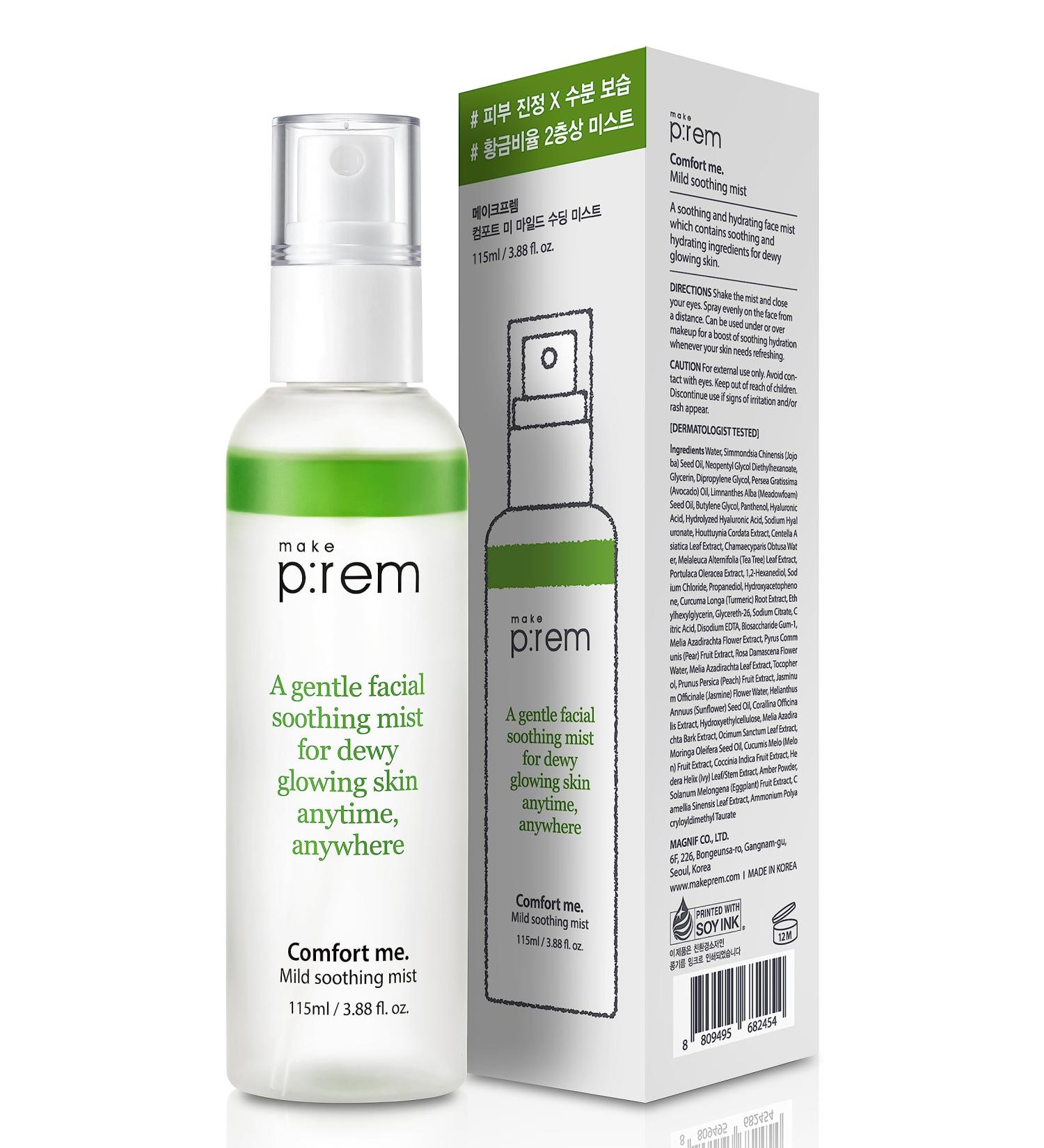 MAKEP:REM Comfort Me Hydrating Facial Spray | Alcohol-Free Moisturizer with Jojoba Seed Oil for Dry Skin | 100ml International Shipping Available - Buy Online on SooperMarket.com