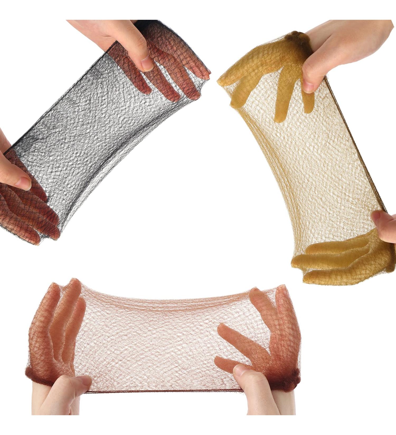 Buy Wllhyf 30-Piece Invisible Elastic Hair Nets for Women & Girls | Perfect for Foodservice Sleeping & Dance Styling - Buy Online on SooperMarket.com