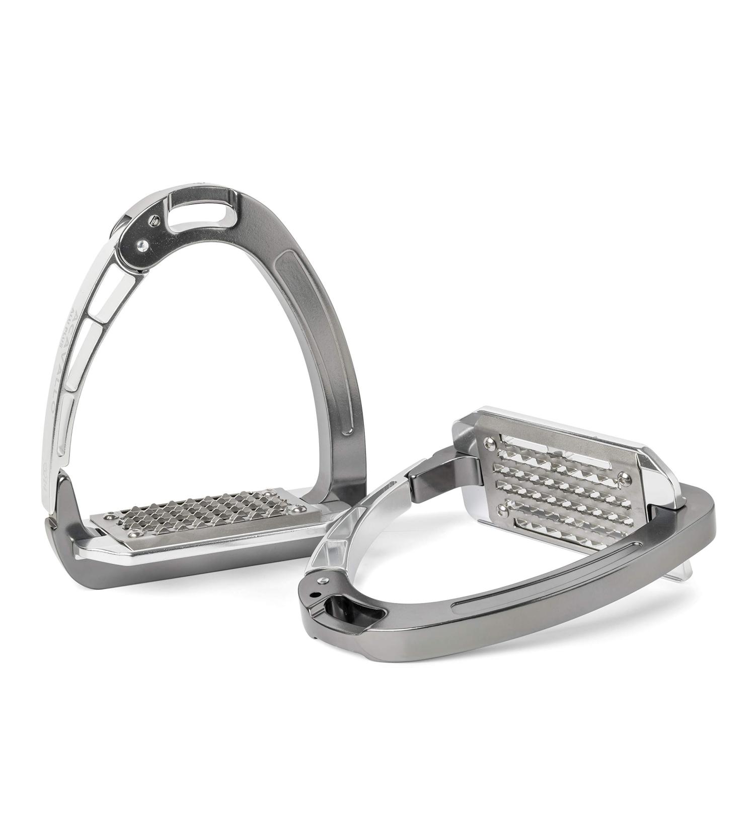 Acavallo Arena Aluplus Safety Stirrups Safety Stirrups Titanium