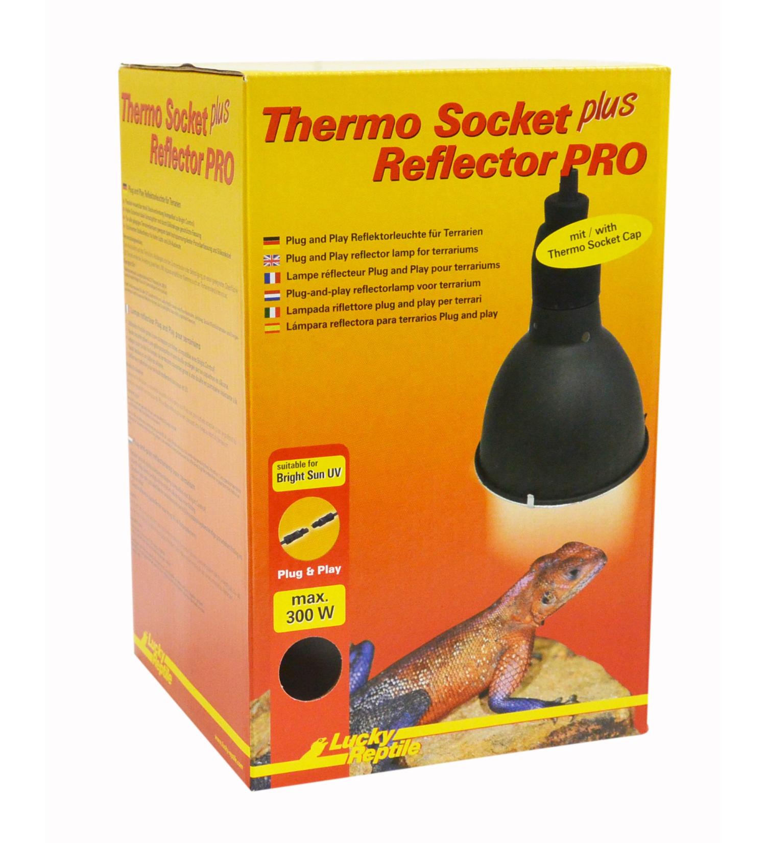 Buy Lucky Repile HTRP-1 Thermo Socket Plus Reflector Klein - Porcelain Reflector Light with Plug Connection | International Shipping - Buy Online on SooperMarket.com