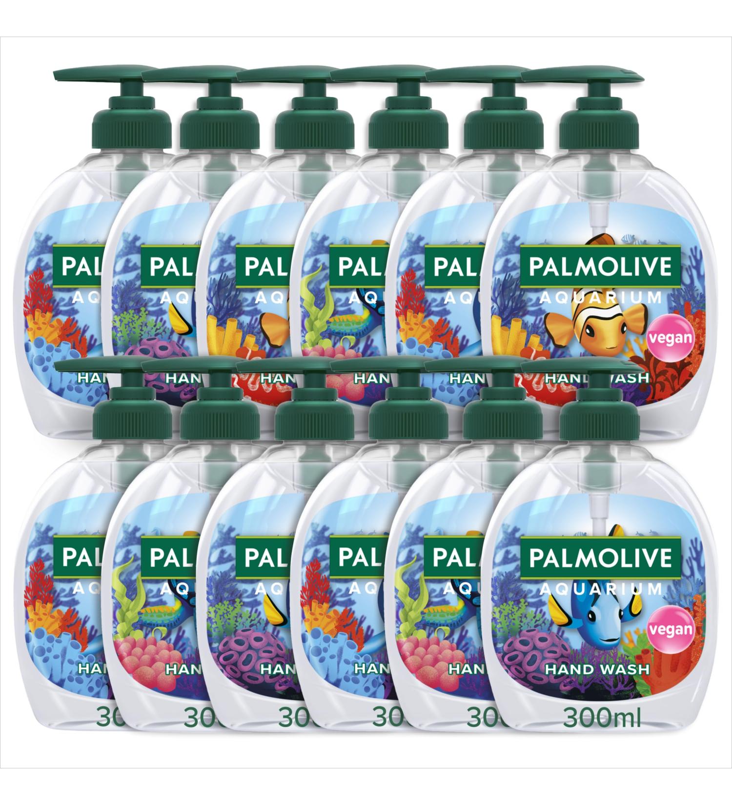Palmolive Aquarium Handwash 12x300ml - Refreshing and Nourishing Formula - Buy Online on SooperMarket.com