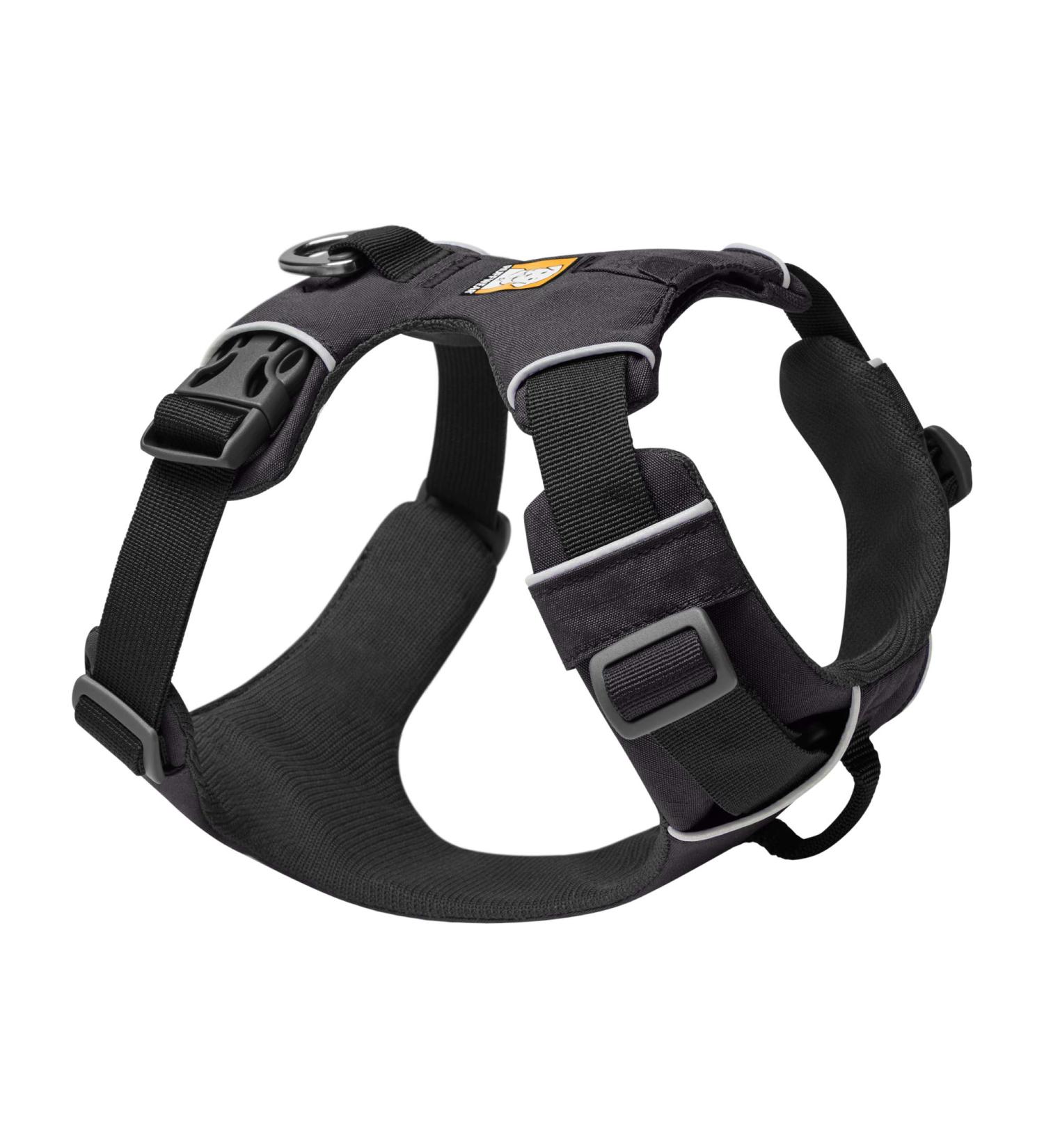 Buy Ruffwear Front Range Dog Harness XXS - Reflective Adjustable Comfortable & No Pulling - Perfect for Daily Walks - Dark Gray - Buy Online on SooperMarket.com