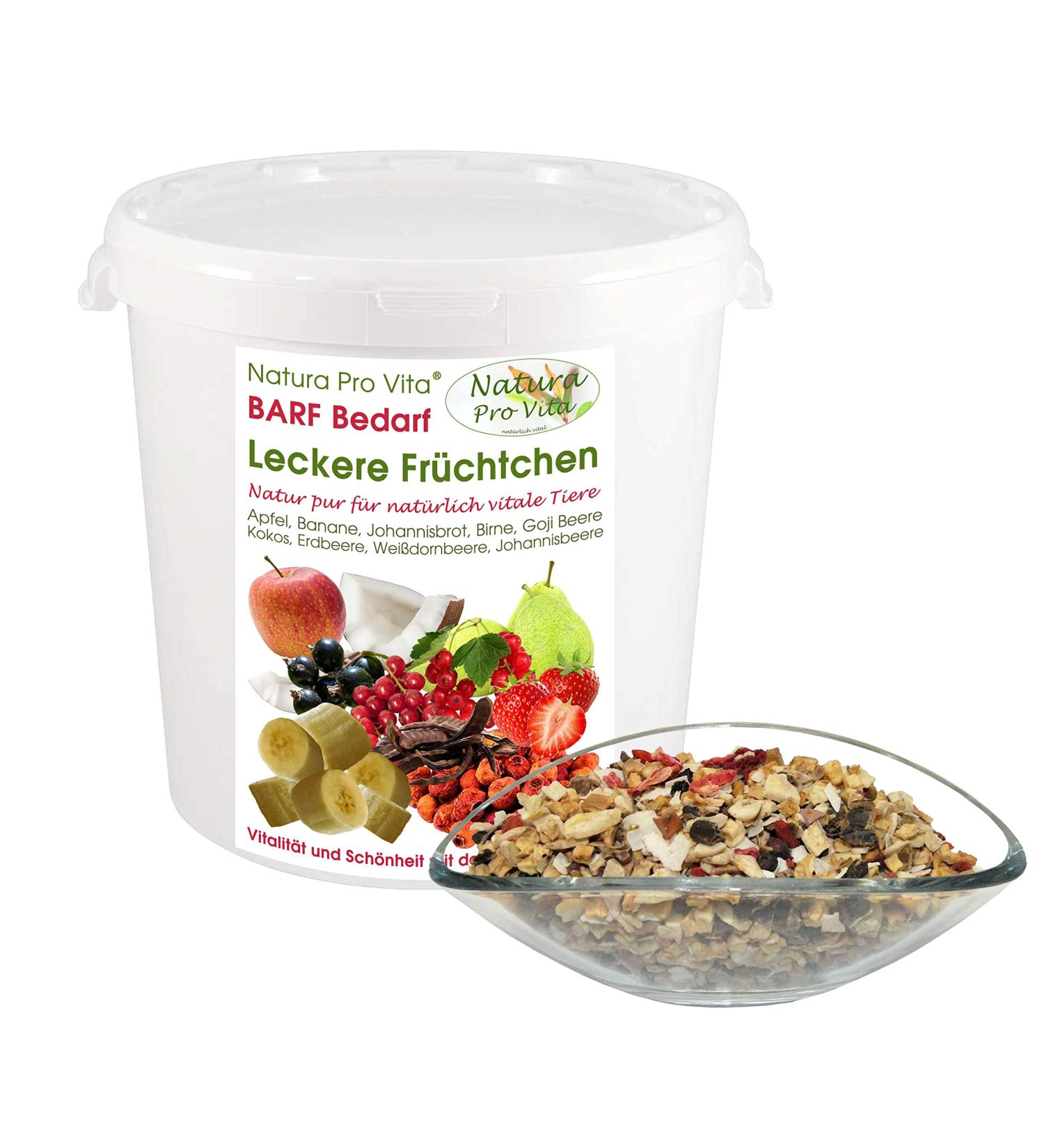 Barffruits Dog Natural Fruit Mixture - Gluten-Free Grain-Free Sugar-Free Vitamin-Rich - 1kg All-Natural Dog Treats - Buy Online on SooperMarket.com