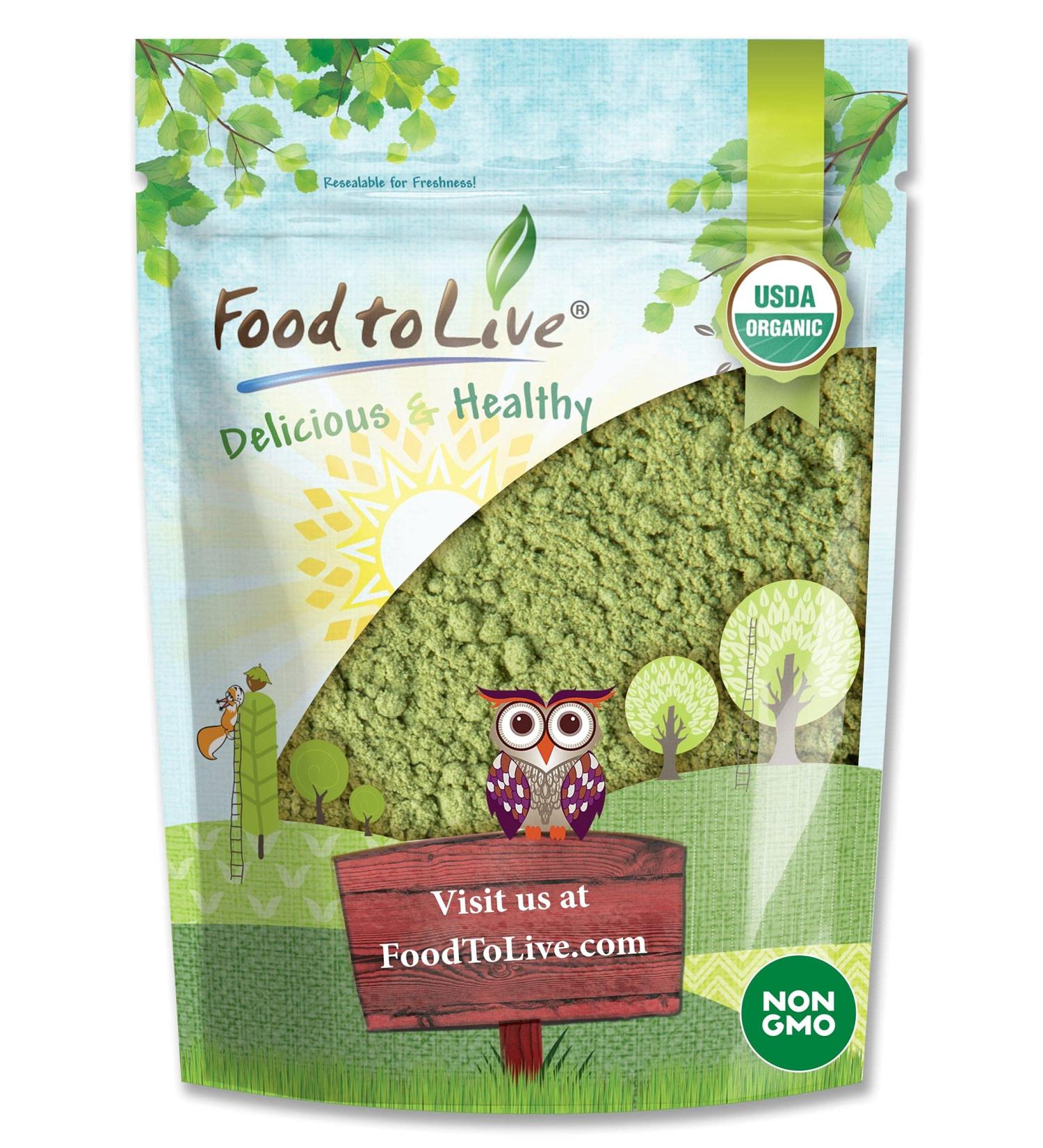 Organic Kale Powder 1lb | Non-GMO, Vegan, Kosher | Bulk Superfood for Baking, Juices, Smoothies & Breakfast Drinks - Buy Online on SooperMarket.com