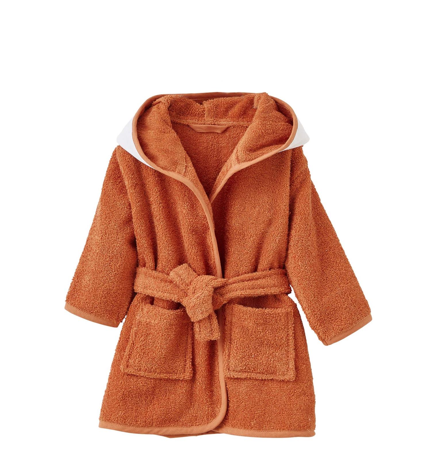 Shop Vertbaudet Baby Bathrobe Fox - ko-Tex Certified 18 Months Orange | International Shipping Available - Buy Online on SooperMarket.com