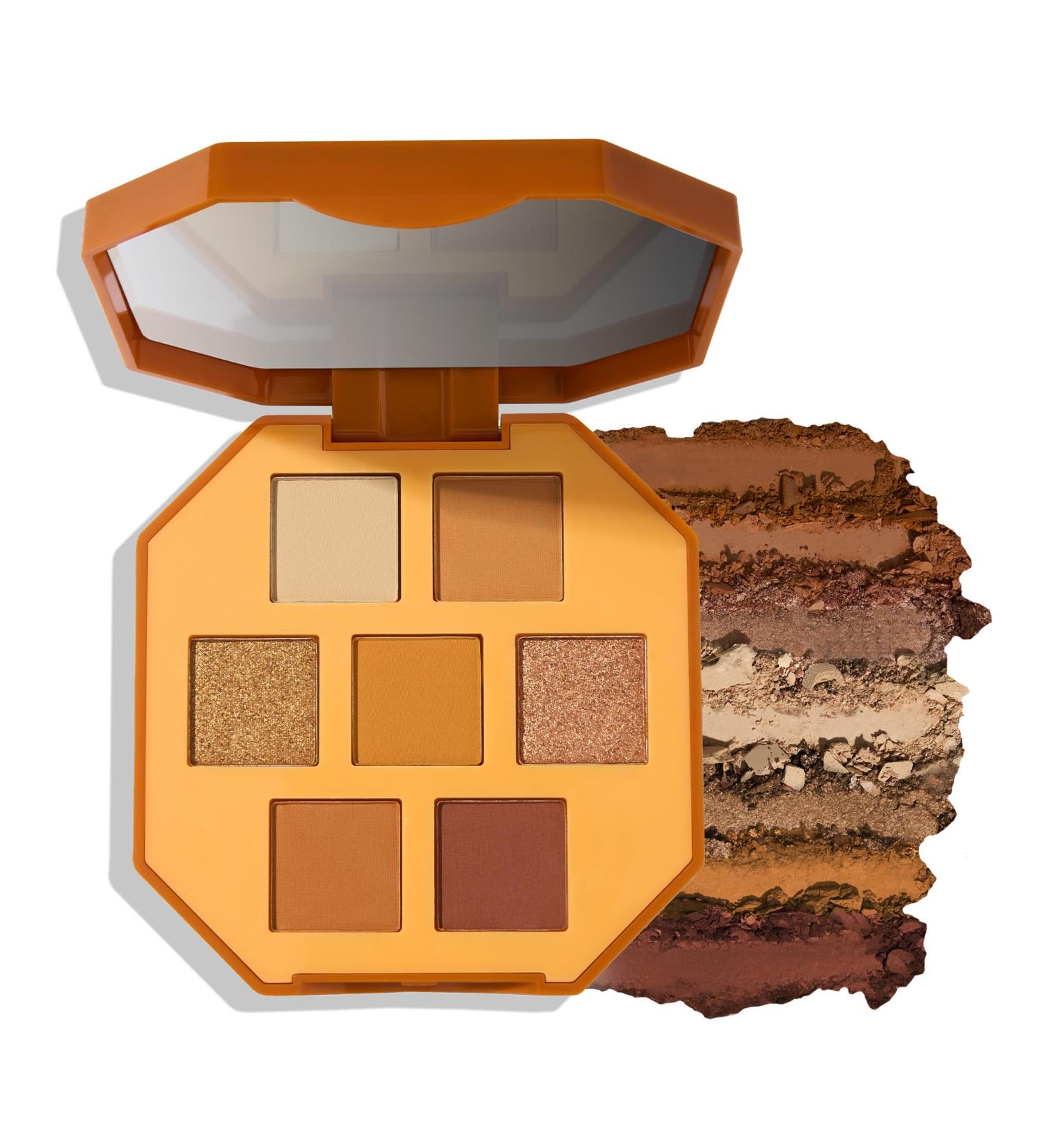 Buy Julep Eyeshadow 101 Pro Powder Palette - Turmeric Latte | 7 Blendable Matte & Shimmer Shades | Travel-Friendly Eye Makeup - Buy Online on SooperMarket.com
