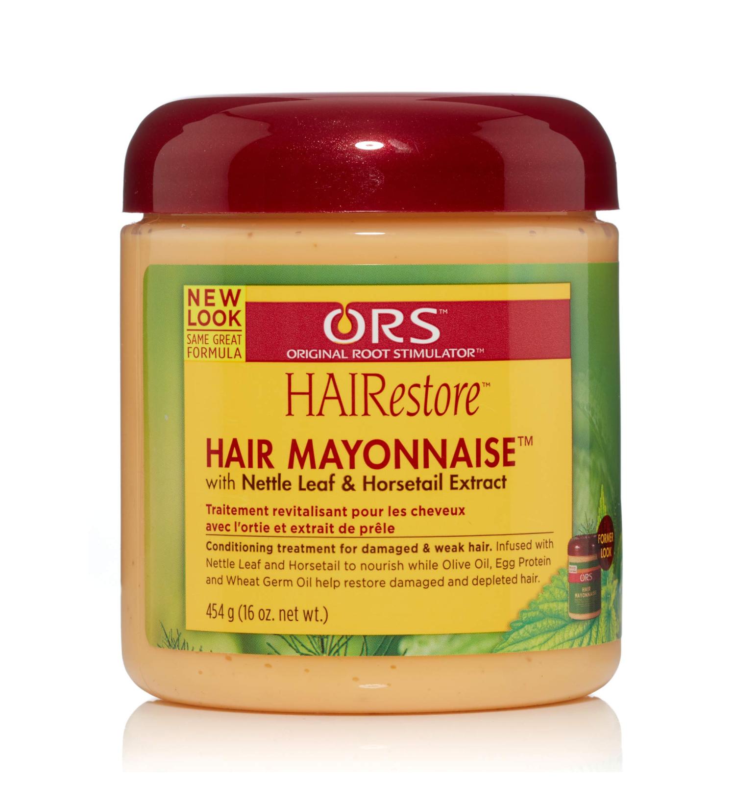 ORS HAIRestore Hair Mayonnaise with Nettle Leaf and Horsetail Extract 16 oz (Pack of 4) 1 Pound (Pack of 4)