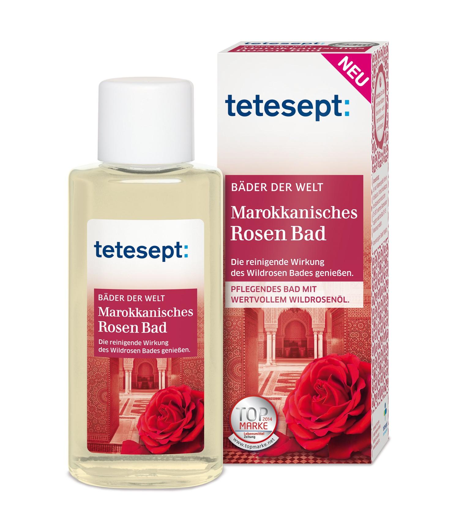 Tetesept Moroccan Rose Bath 125 ml