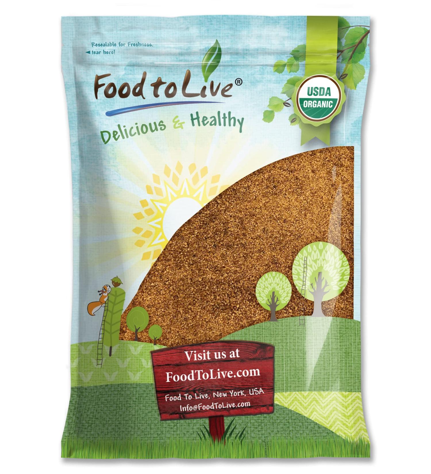 Organic Brown Coconut Sugar 10 Pounds - Non-GMO, Kosher, Vegan, Fair Trade, Unrefined Sweetener - Perfect for Baking - Bulk 10 Pound Pack - Buy Online on SooperMarket.com