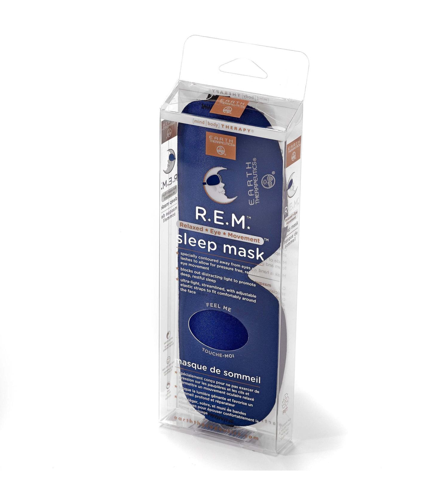 Earth Therapeutics R.E.M. Sleep Mask - Enhanced Design for Unrestricted Eye Movement - Buy Online on SooperMarket.com