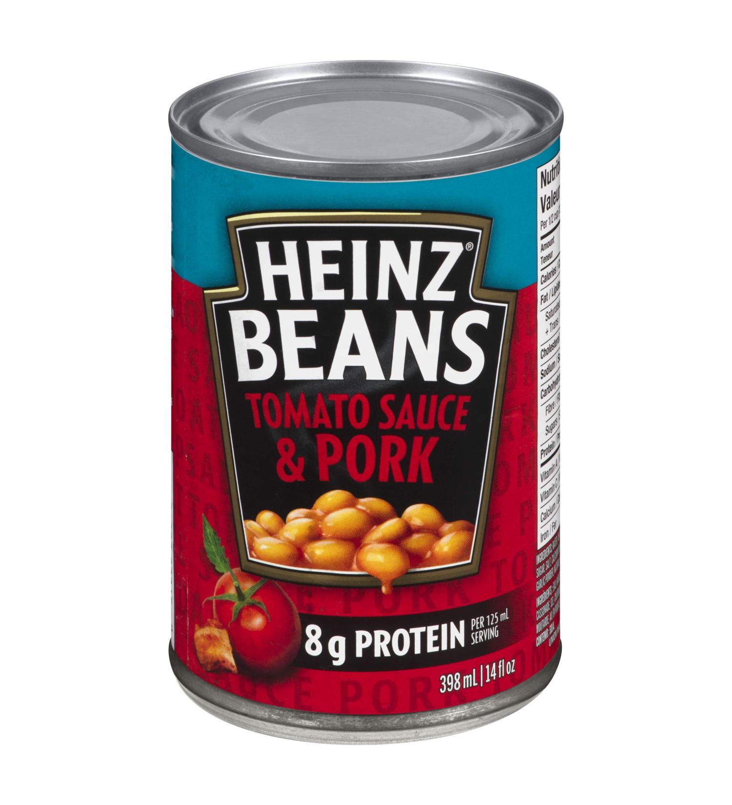 Heinz Beans in Tomato Sauce with Pork 398ml (Pack of 24)