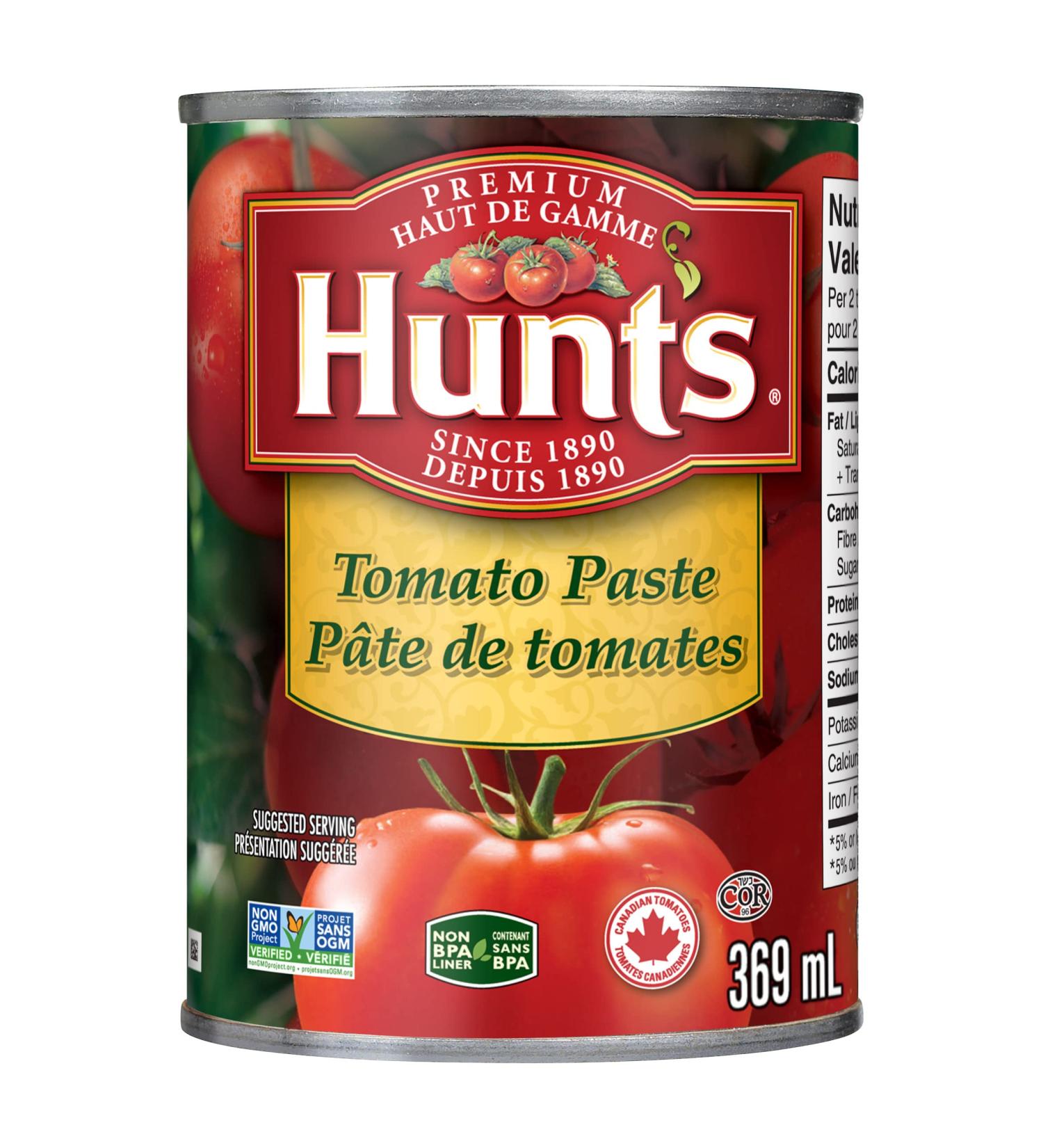 Hunt's Tomato Paste 369 ml Pack of 24 Original - Buy Online on SooperMarket.com