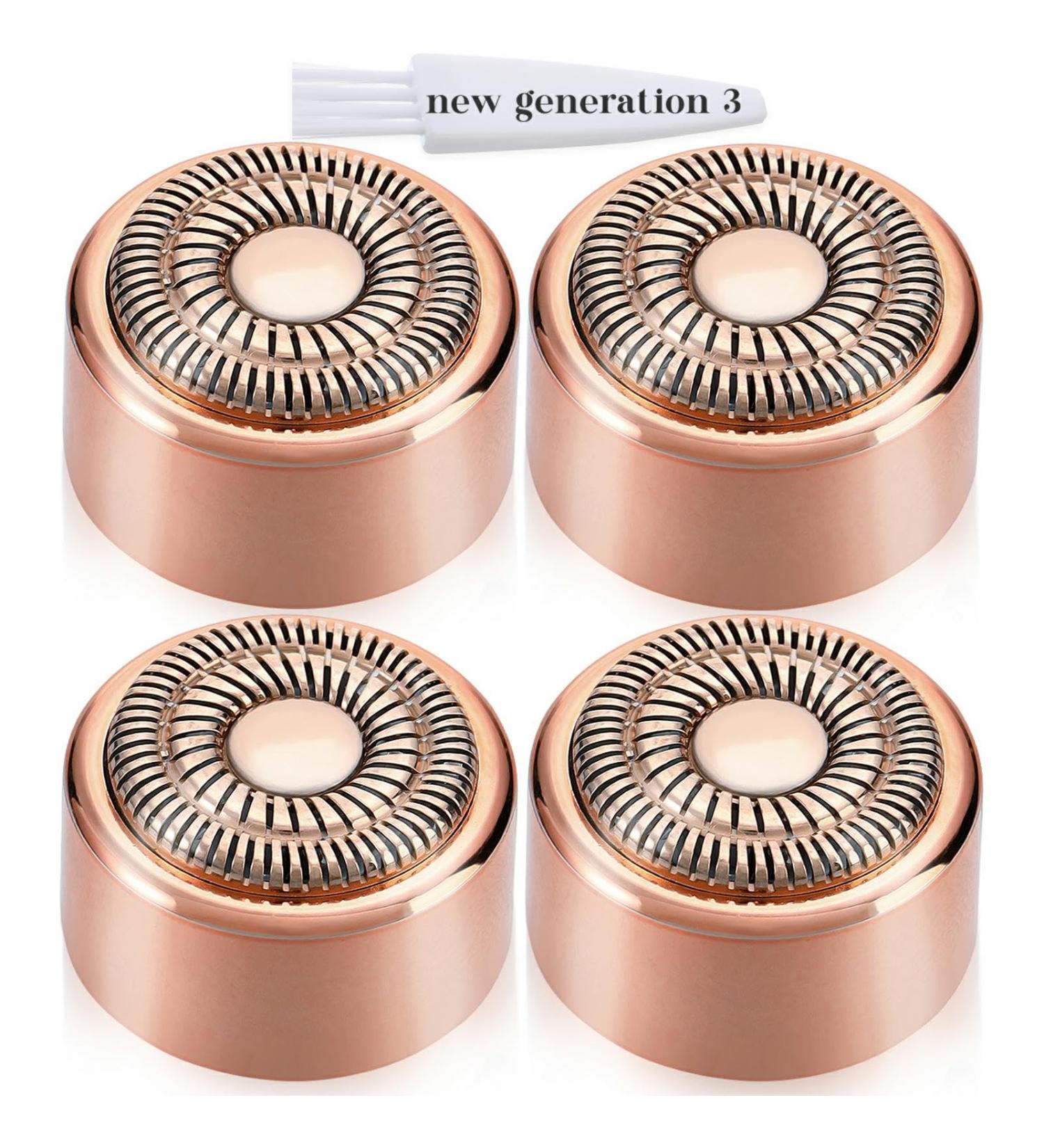Buy Replacement Heads for Finishing Touch Flawless GEN 3 Facial Hair Remover | New Version 18K Gold-Plated Blades | International Shipping Available - Buy Online on SooperMarket.com