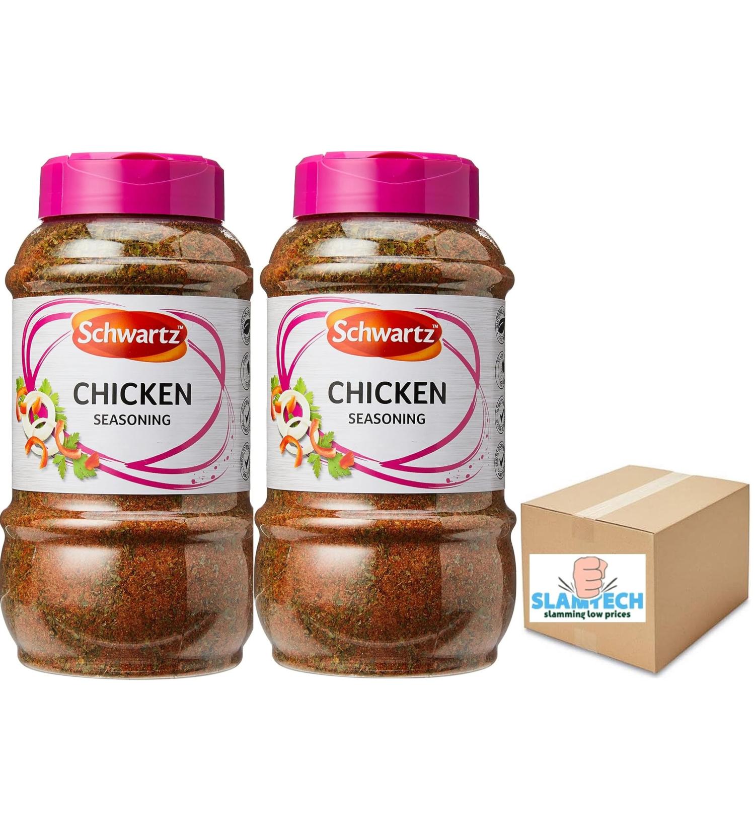 Schwartz Chicken Seasoning Chicken Flavour Seasoning 720g (Pack of 2) Sold by Slamtech