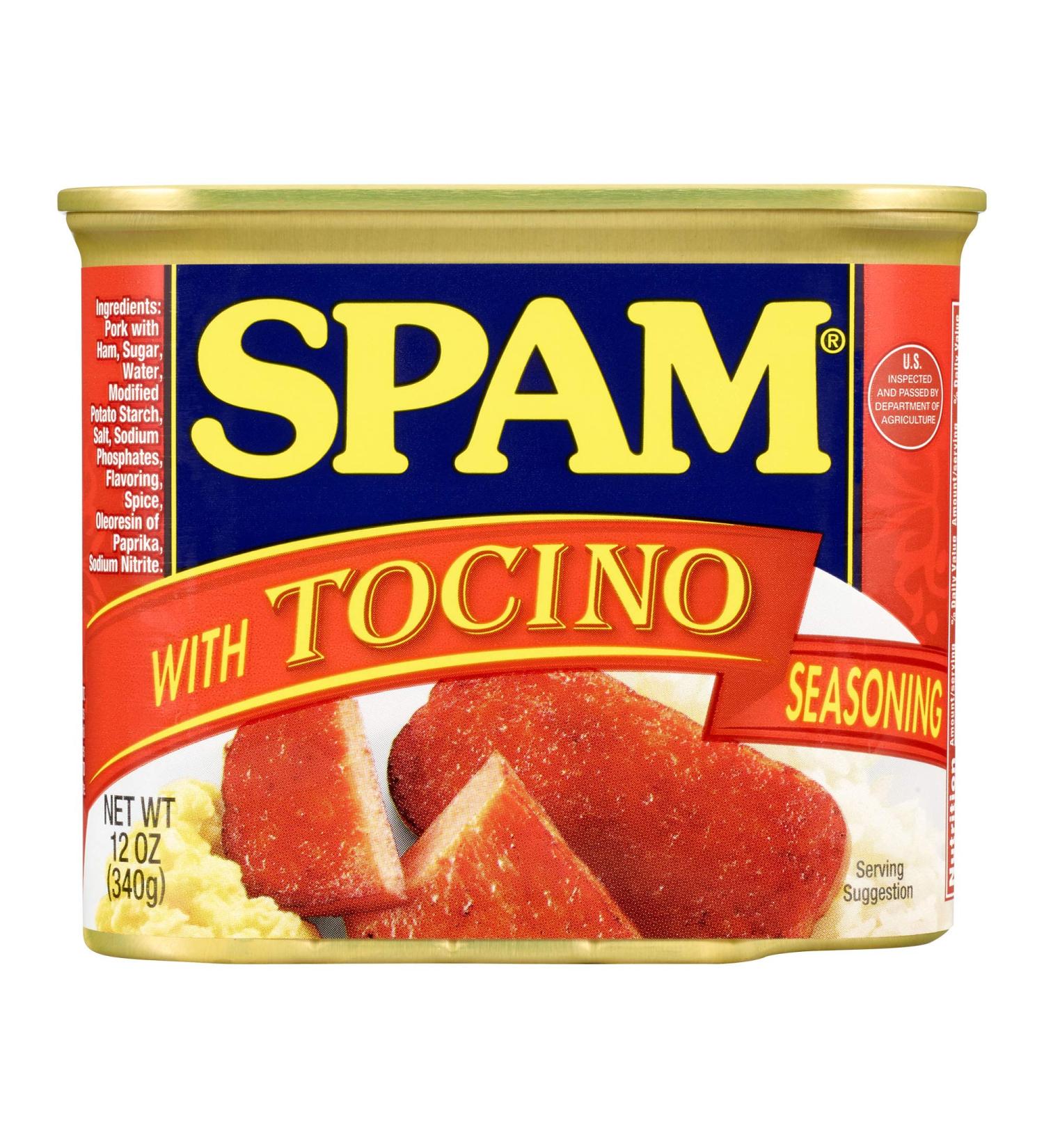 Spam Tocino Seasoning 12 oz Can - Delicious Seasoning Mix for Authentic Tocino Flavor - Buy Online on SooperMarket.com