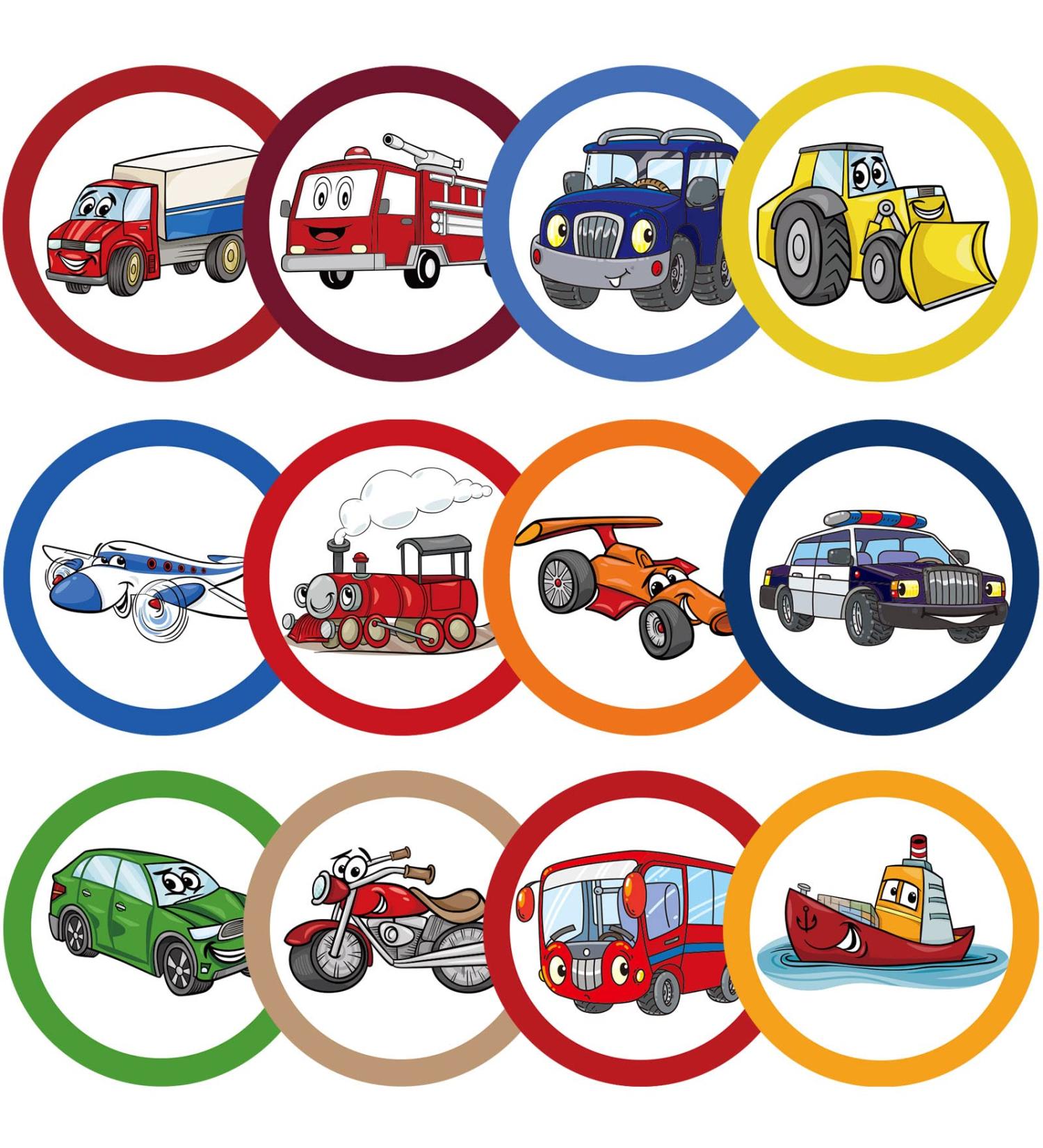 Potty Training Boys Toilet Targets - 120 Pieces Cars Style Flushable Pee Targets for Toddlers - Buy Online on SooperMarket.com