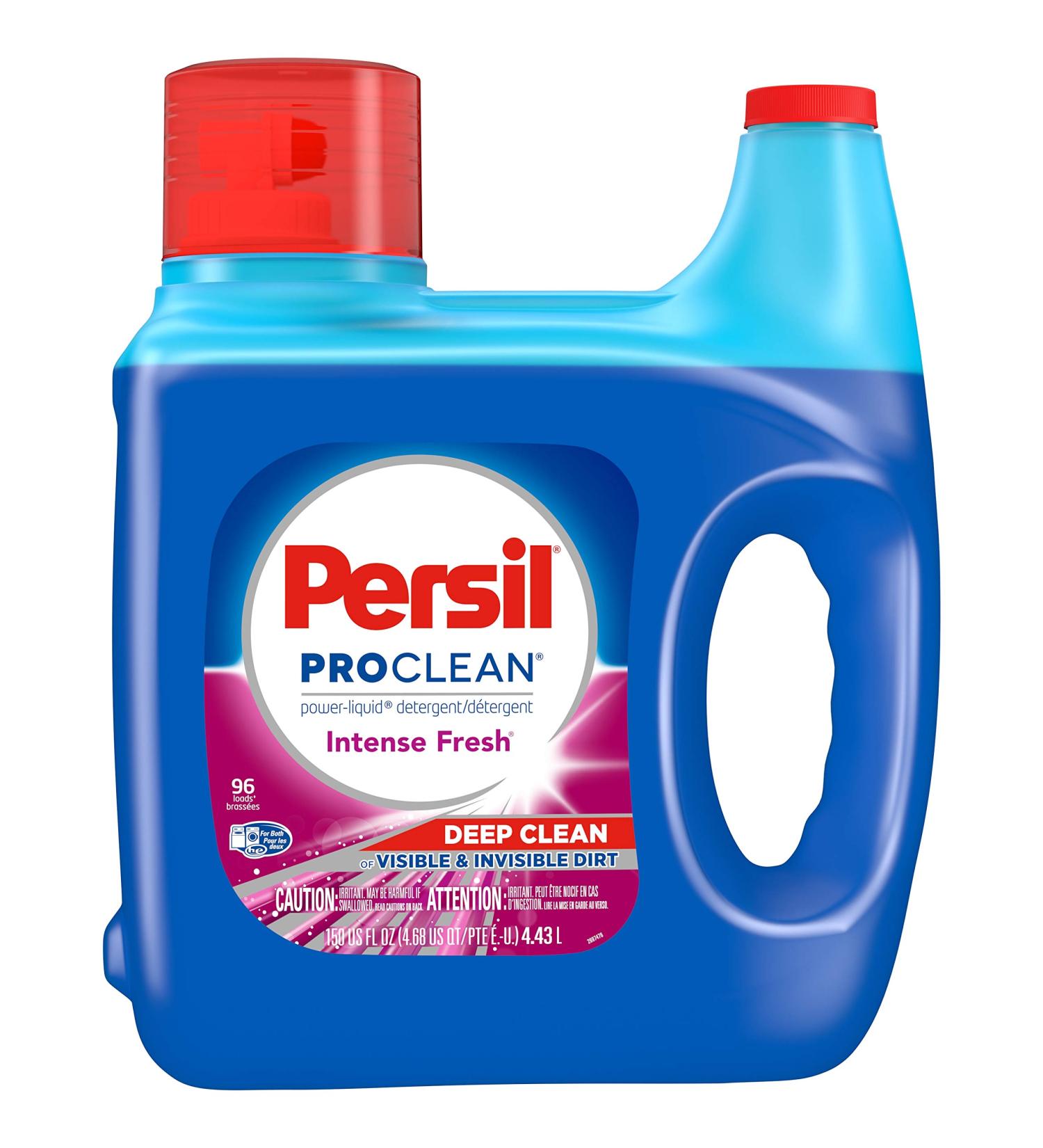 Persil ProClean Power-Liquid Laundry Detergent - Intense Fresh 150 oz 96 Loads | International Shipping Available - Buy Online on SooperMarket.com