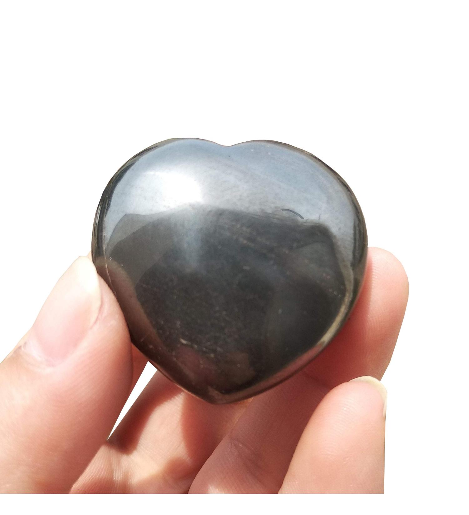 Natural Crystal Rough Home Decoration 1pcs Natural Iron ore Heart Crystal Love Heart for Stones - Buy Online on SooperMarket.com