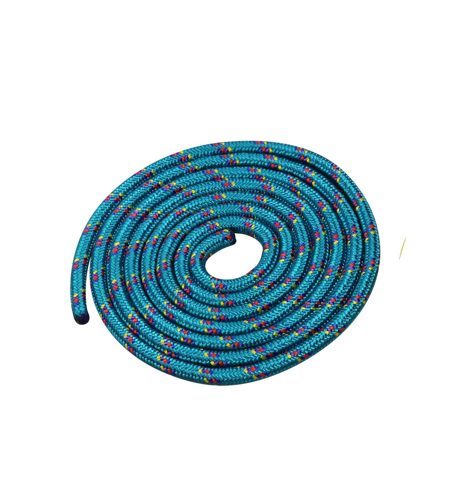 Vinex skipping rope - skipping rope 3 meters - beautiful pattern - green