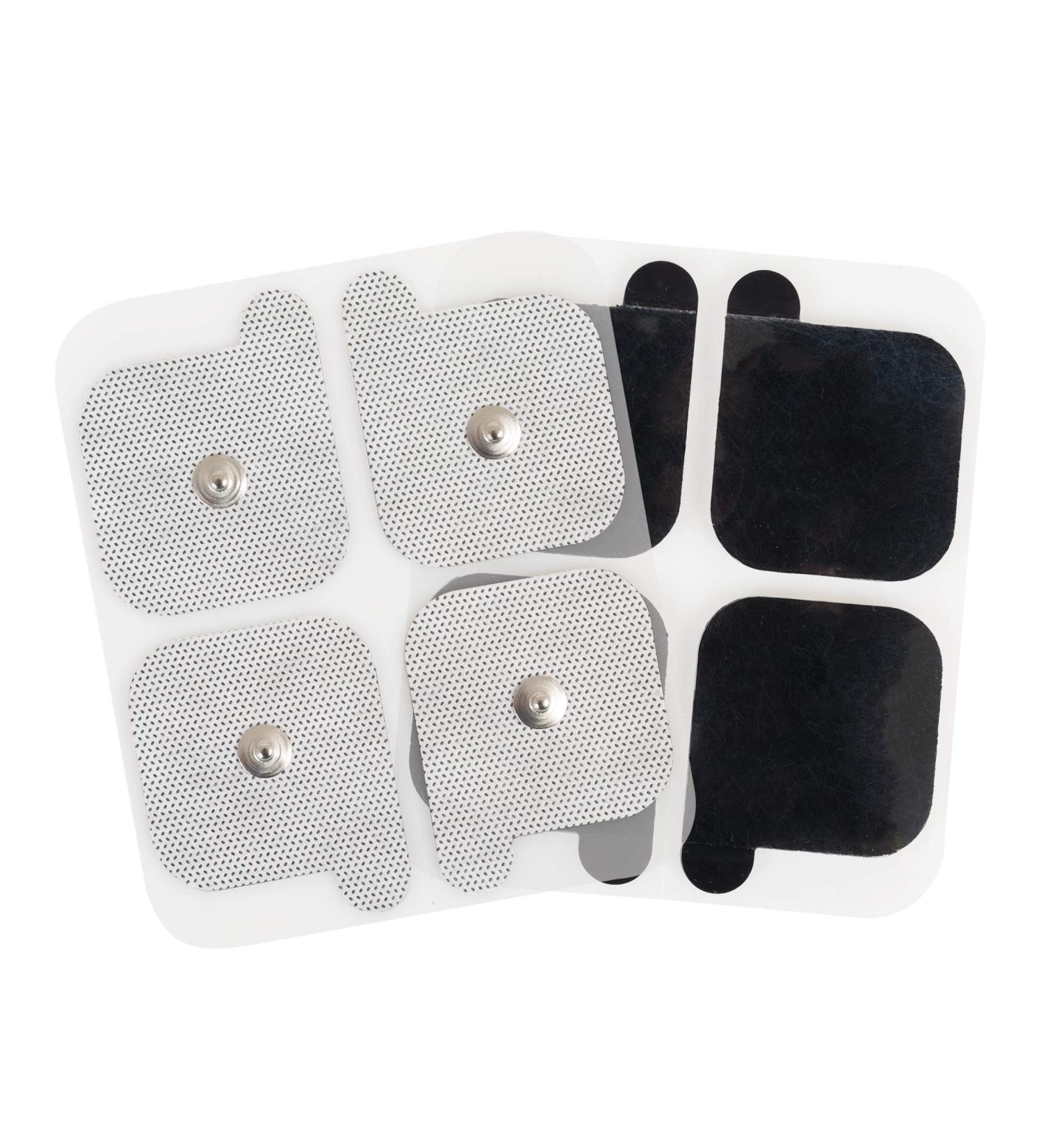 AccuRelief TENS Unit Supply Kit - Pads, Lead Wires & Electrodes (Pack of 8) - Universal Compatibility with Single & Dual Channel Devices - Buy Online on SooperMarket.com