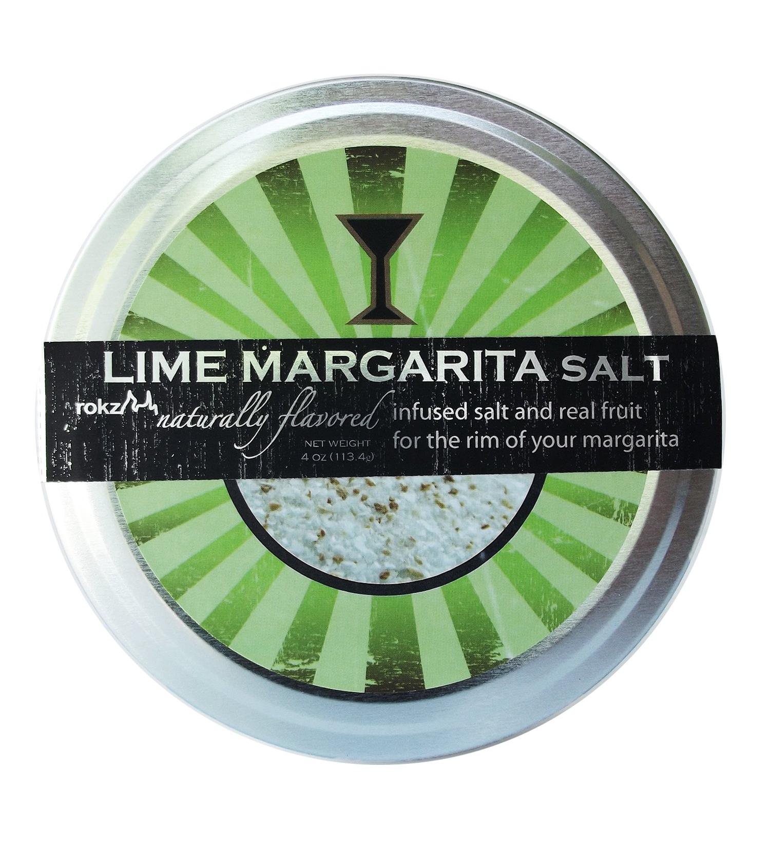 Rokz Lime Margarita Salt Rimmerz - 4oz Pack - Enhance Your Cocktails - Buy Online on SooperMarket.com