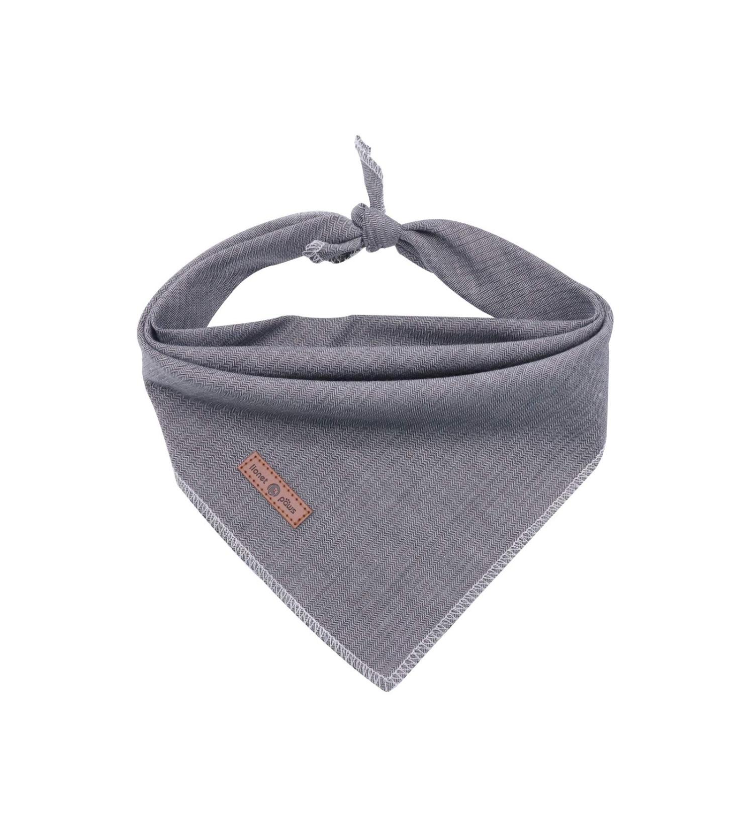 Lionet Paws Dog Bandana - Triangle Scarf for Dogs Grey SS (Pack of 1) | Stylish & Durable Pet Accessory for Global Shipping - Buy Online on SooperMarket.com