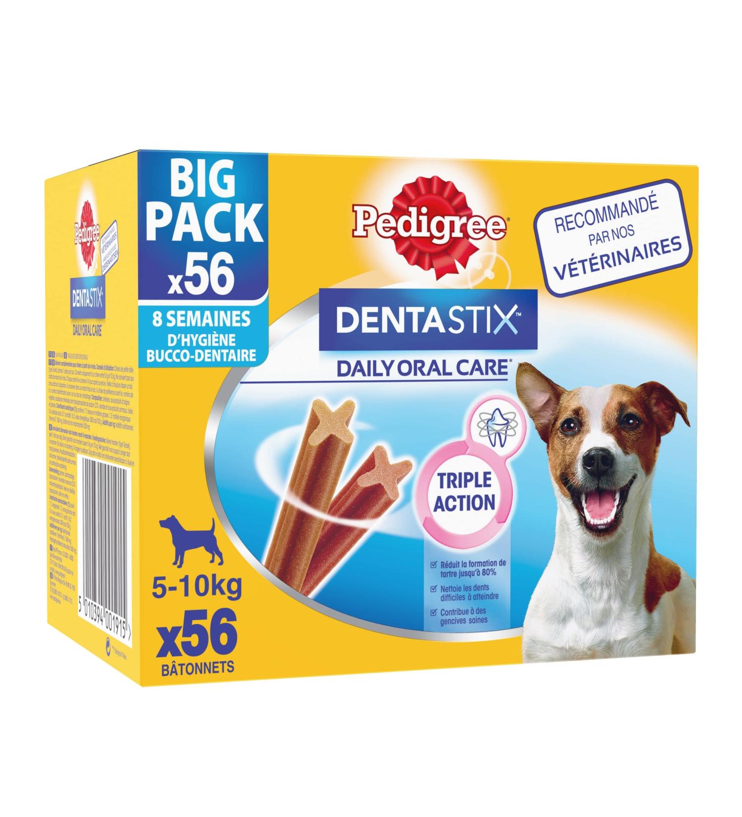 Buy Pedigree Dentastix for Dogs - 56 Treats Pack | Dental Care & Fresh Breath - Buy Online on SooperMarket.com