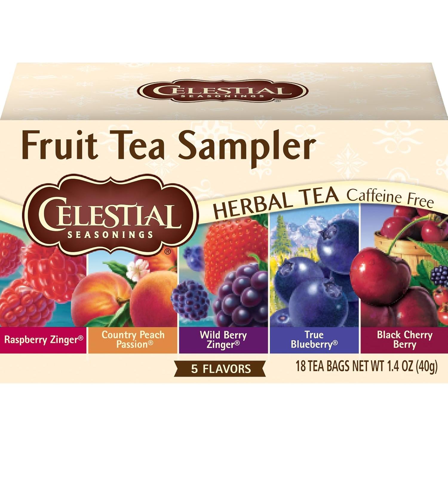 Celestial Seasonings Fruit Tea Sampler - Pack of 2 - Buy Online on SooperMarket.com