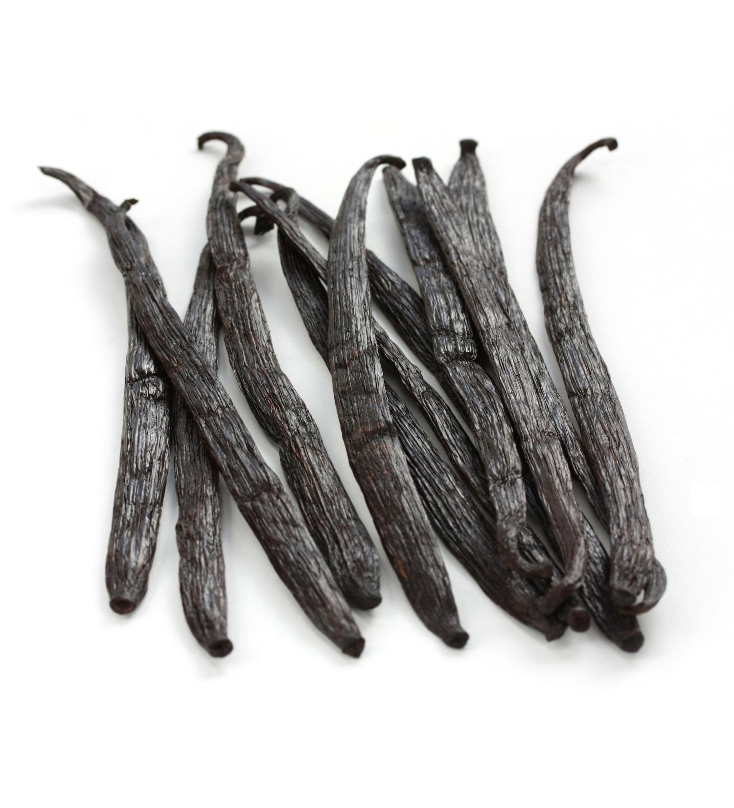 UGANDA Vanilla Pods Premium - 10 Pods, 15-18cm | High-Quality Vanilla Beans - Buy Online on SooperMarket.com