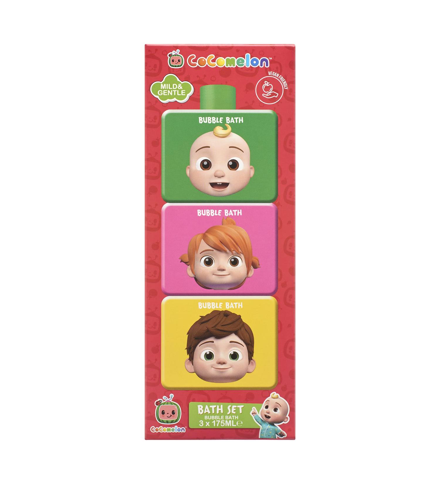 3 Pack - 175ml Educational Bubble Bath Bottles | Stackable Design - Buy Online on SooperMarket.com