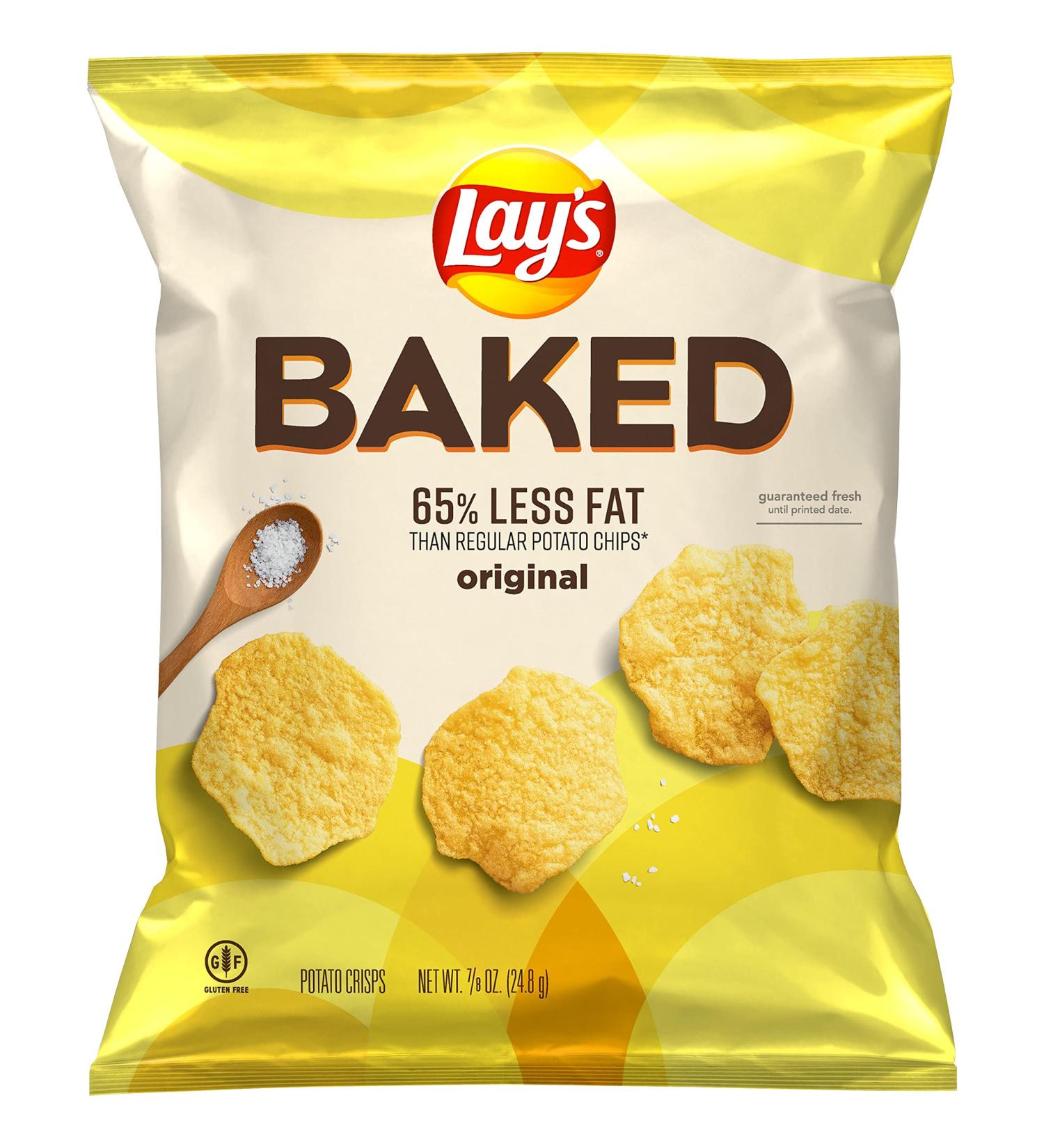 Baked Lay's Potato Chips 0.87oz - Pack of 40 | Crunchy Snack & Great Taste - Buy Online on SooperMarket.com