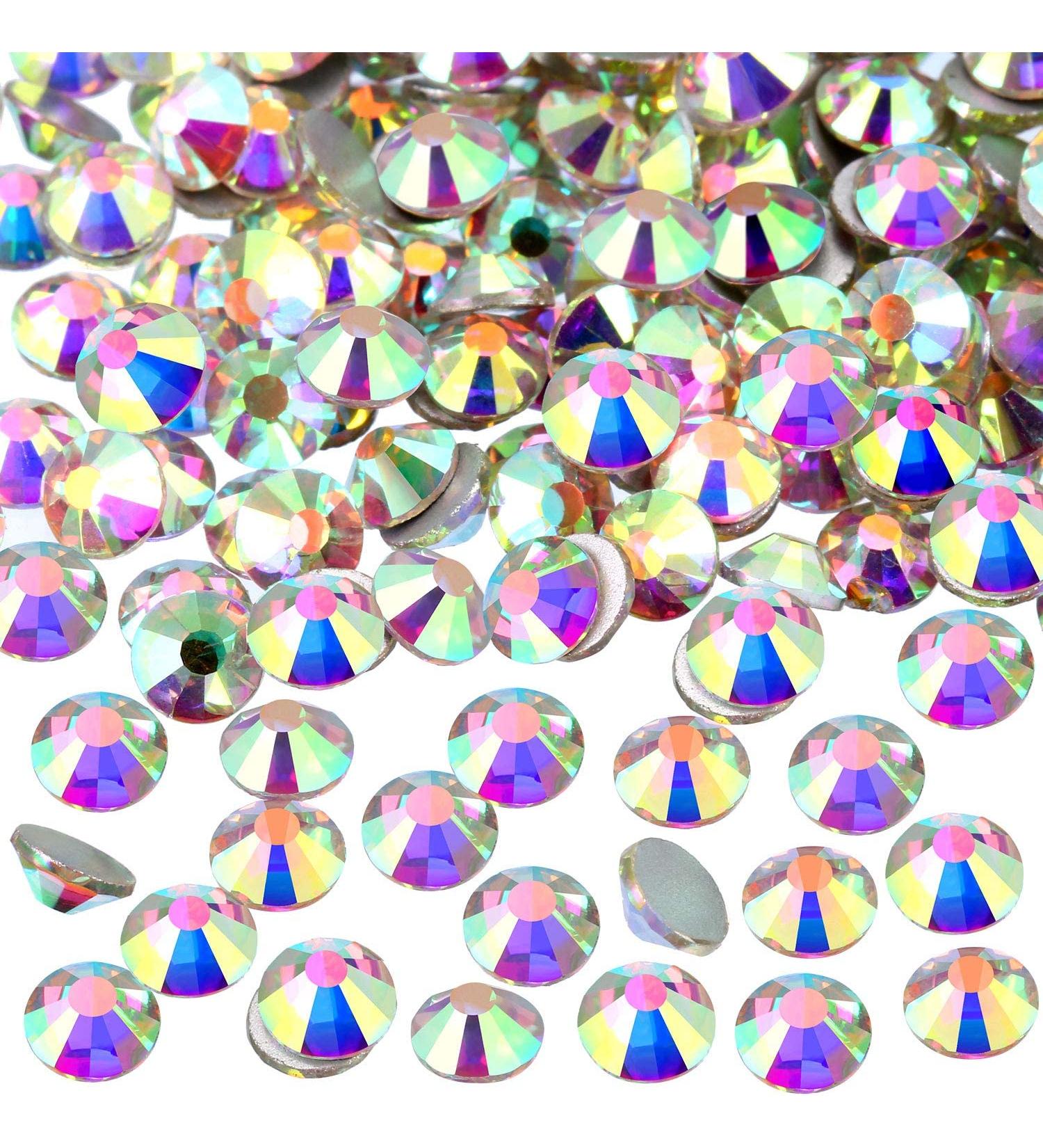 1440 Pack Crystal AB 4 MM Rhinestone Gems - Non-Self-Adhesive Diamantes - Buy Online on SooperMarket.com