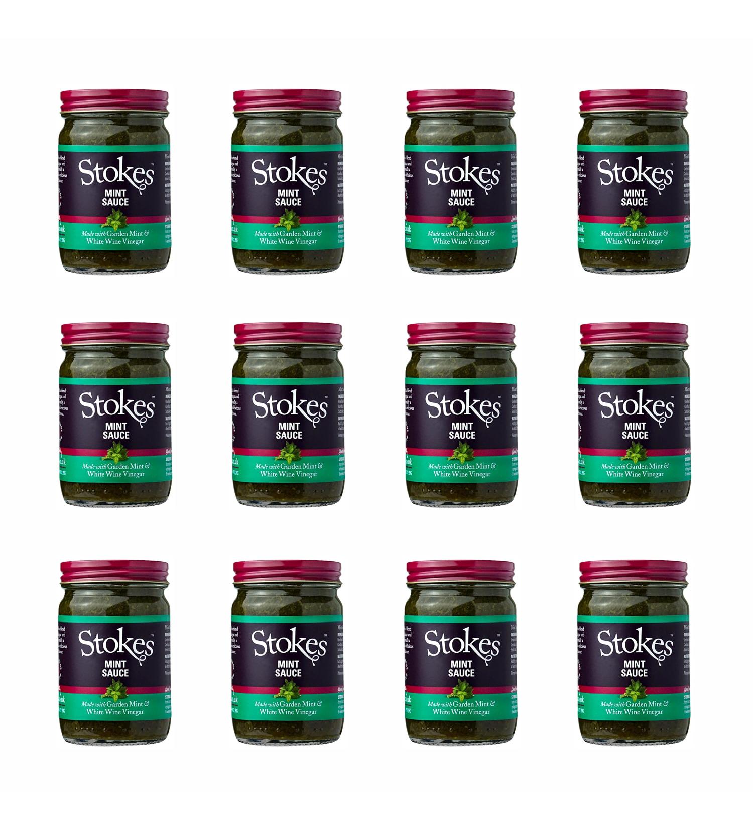 Stokes Mint Sauce 195g - Pack of 12