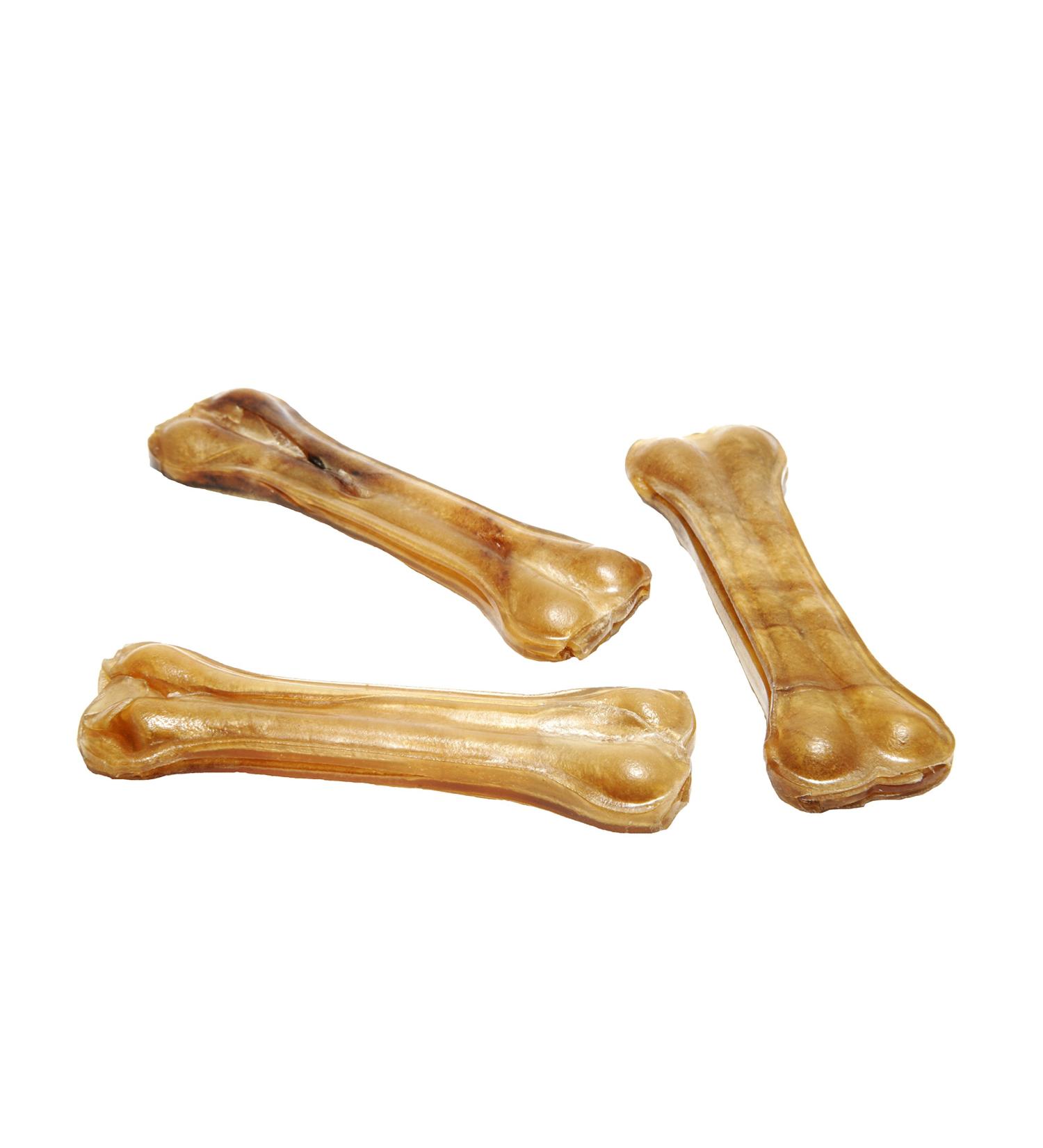 PJ Pet Poducts Rawhide Pressed Bones 11 cm (Pack of 10X3)