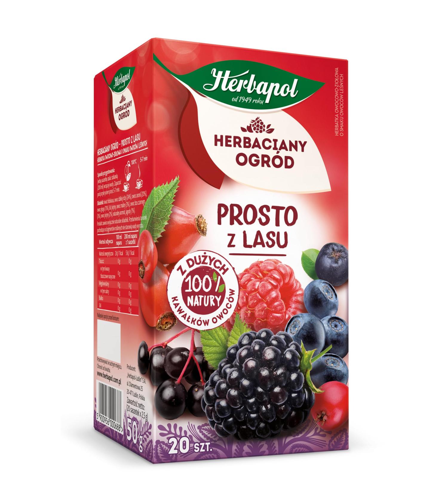 Forest Fruit Tea Natural Pure And Refreshing Herbal Fruit Infusion Herbapol